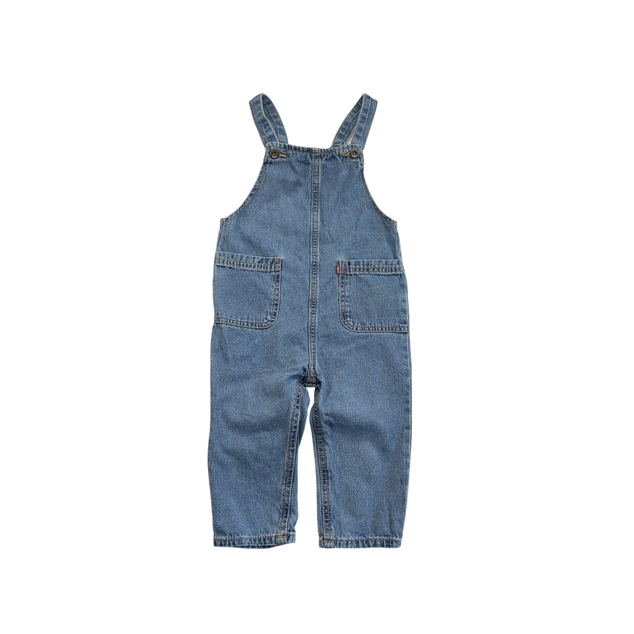 Levis Denim Overalls (24m)