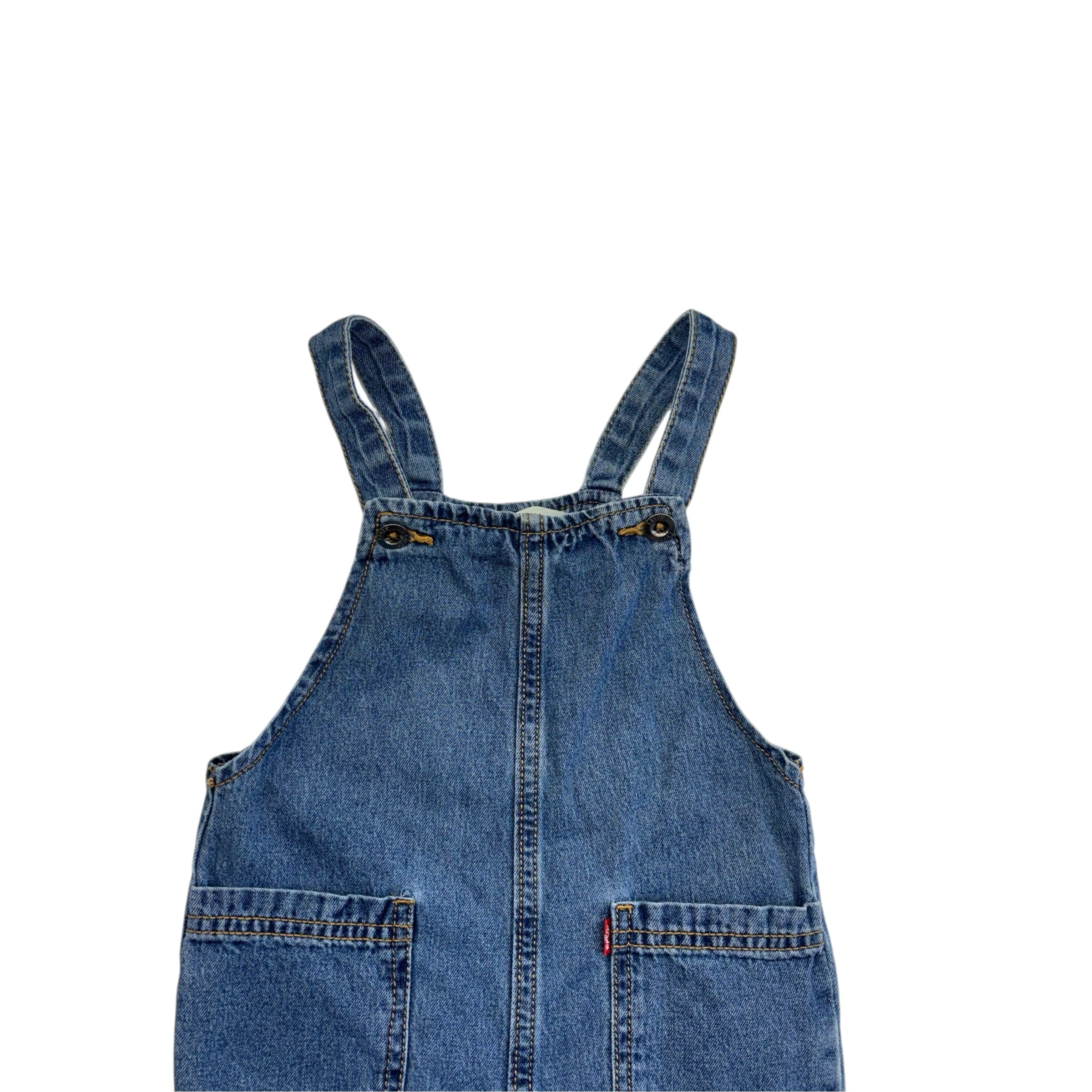 Levis Denim Overalls (24m)