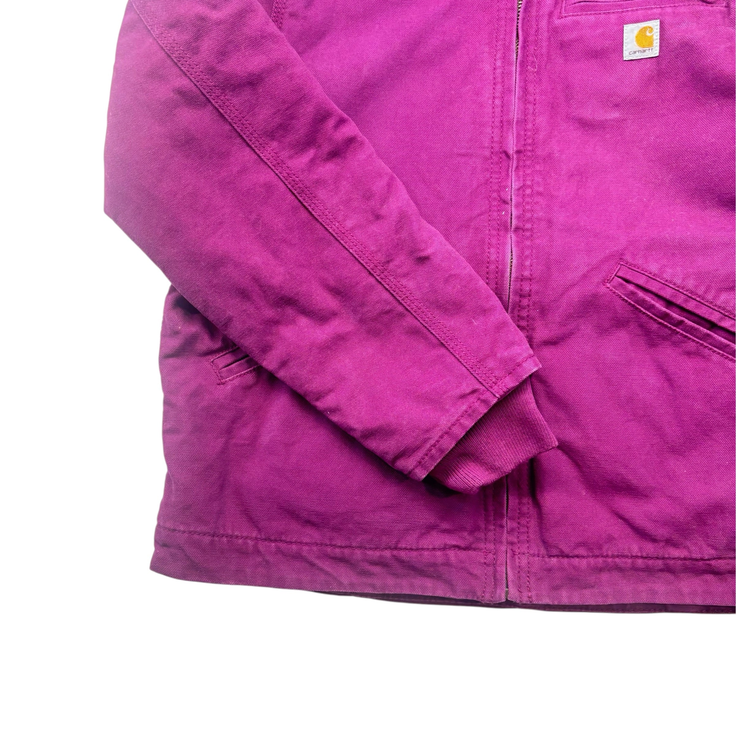 Carhartt Sherpa Lined Plum Jacket (10-12)
