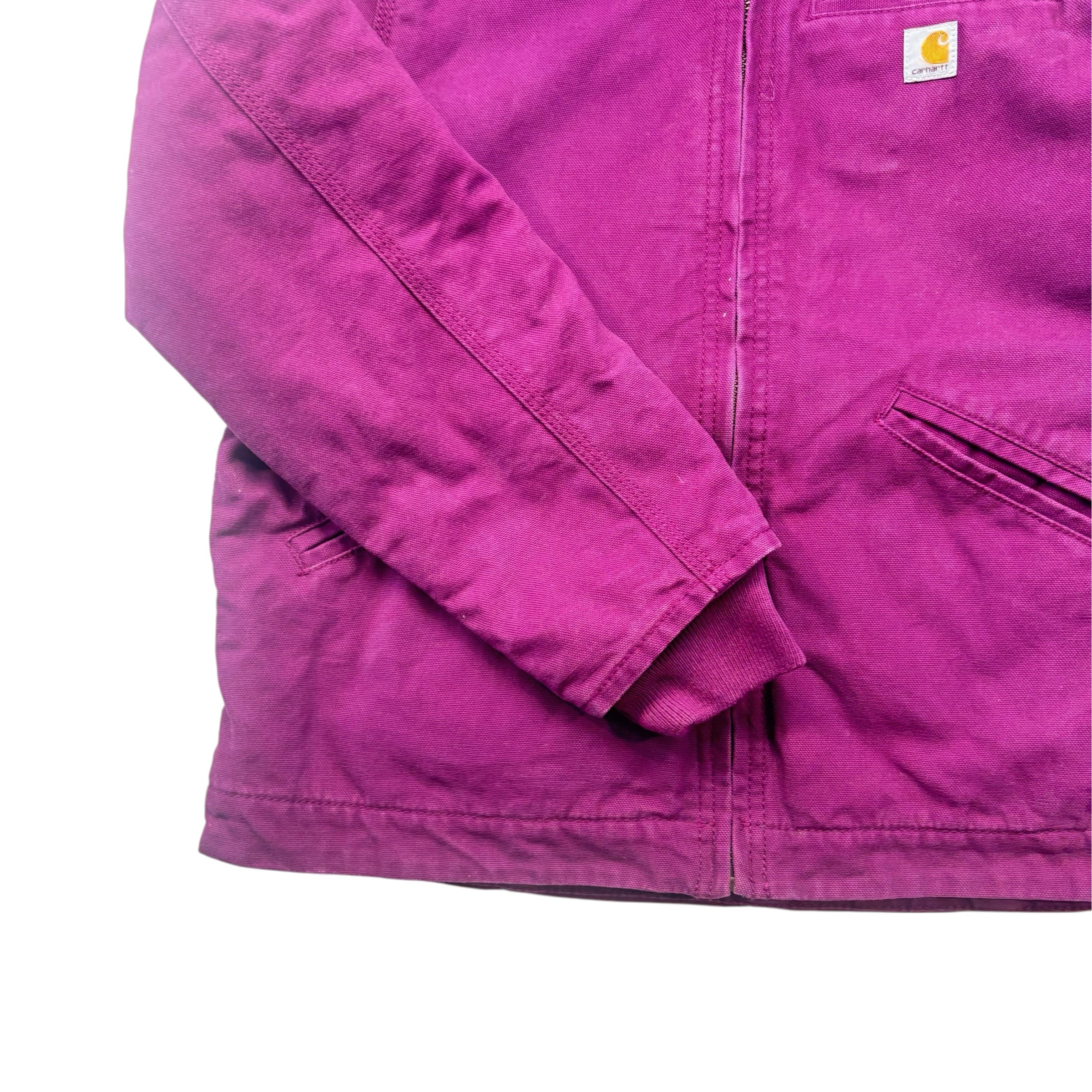 Carhartt Sherpa Lined Plum Jacket (10-12)