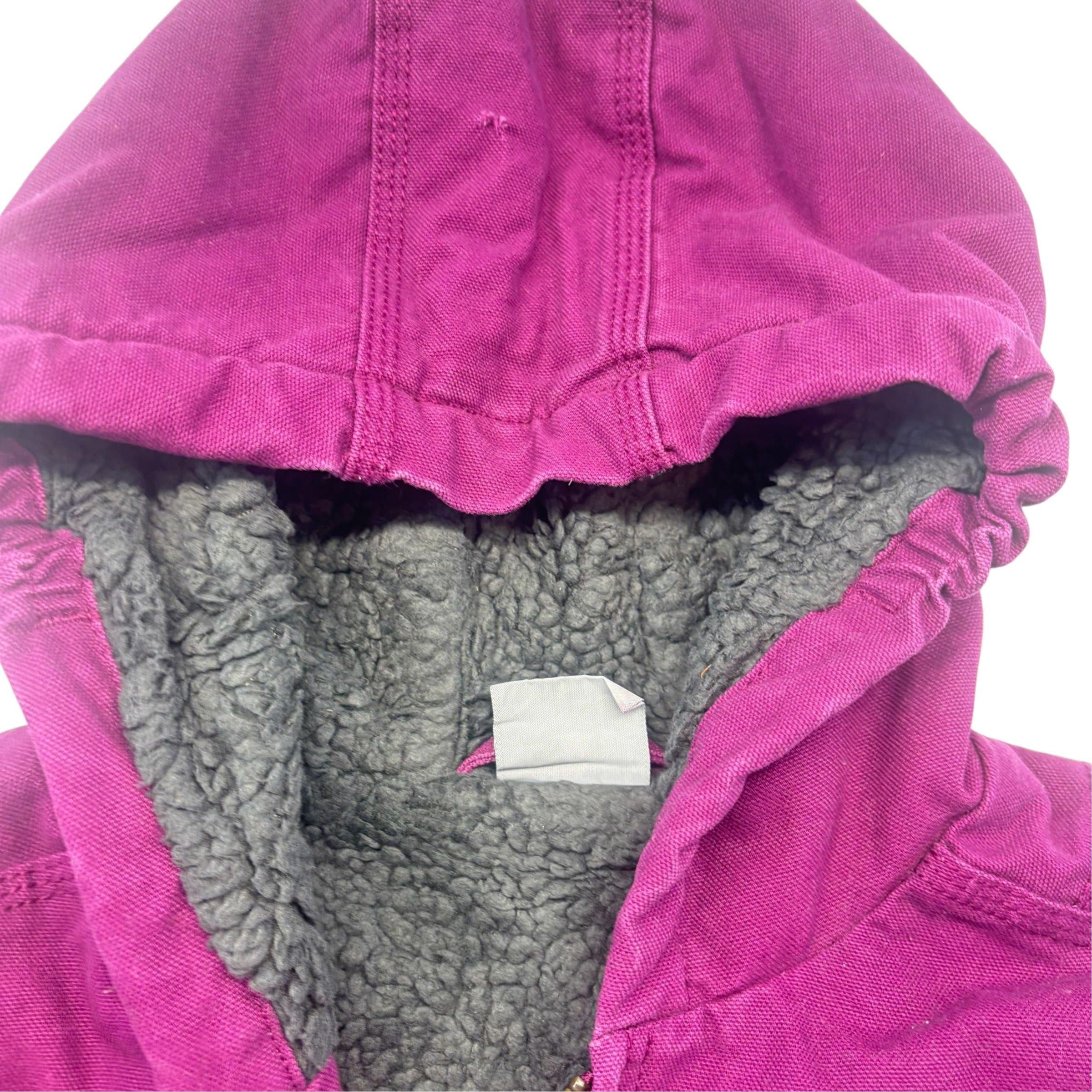 Carhartt Sherpa Lined Plum Jacket (10-12)