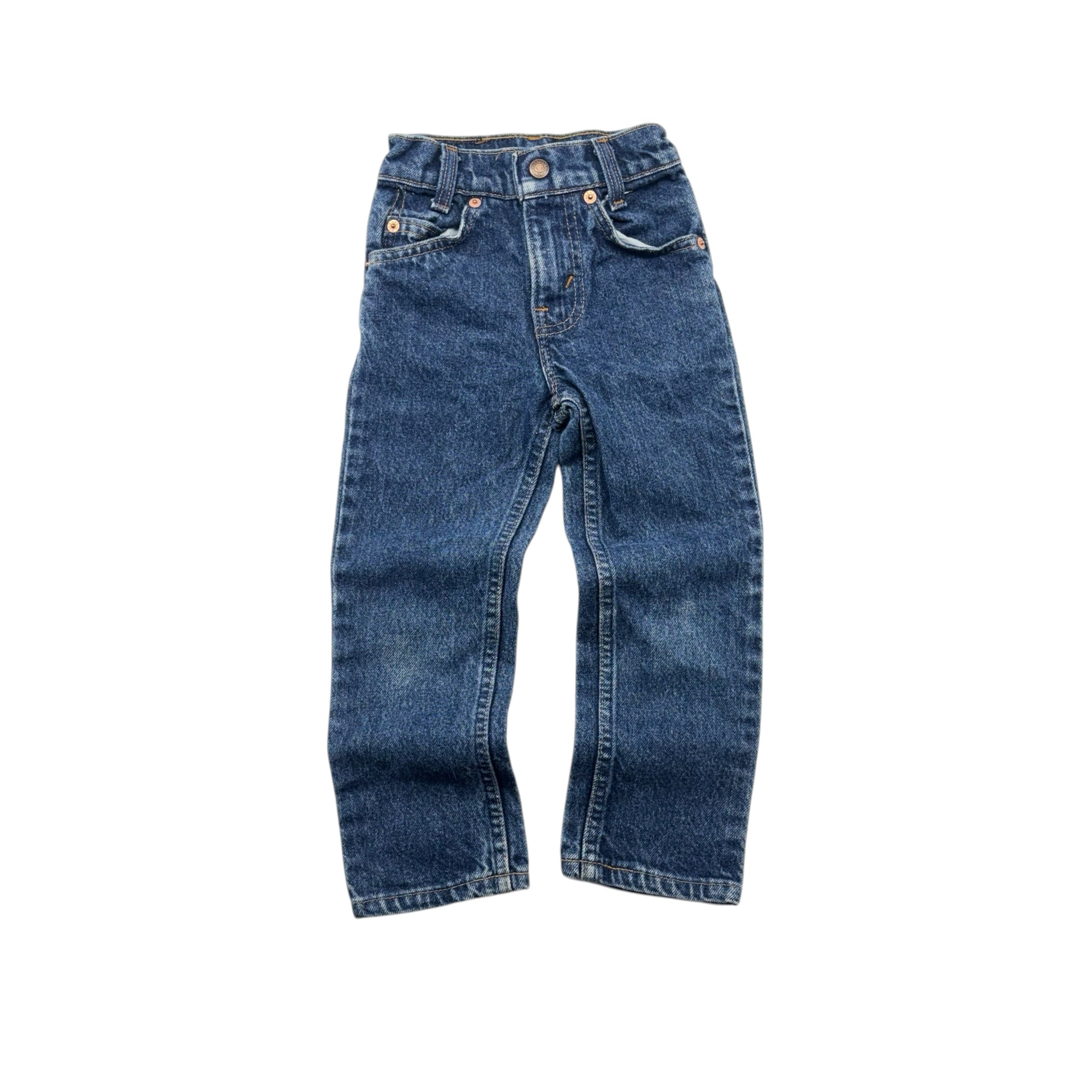 Vintage Levis Denim Orange Tab Jeans (4-5)
