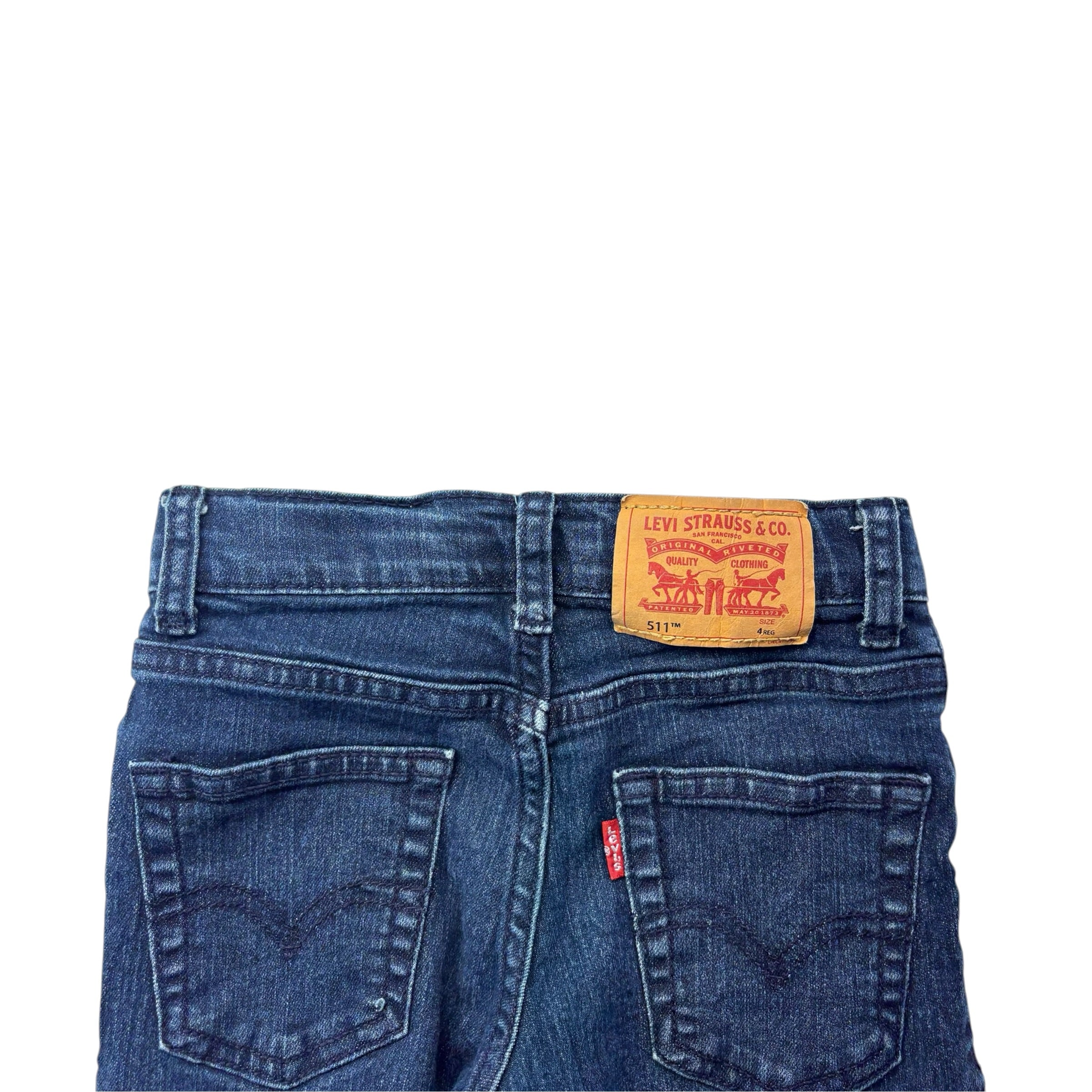 Levis Dark Wash Jeans (3-4)