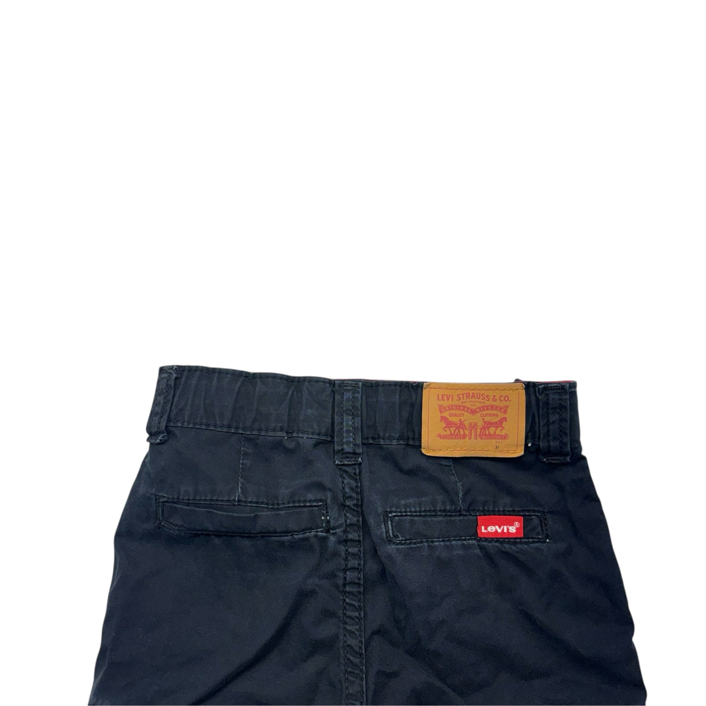Levis Black Shorts (3T)