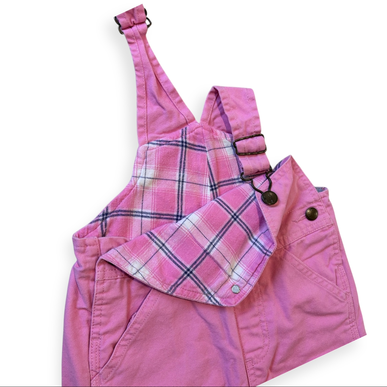 Pink Carhartt overalls