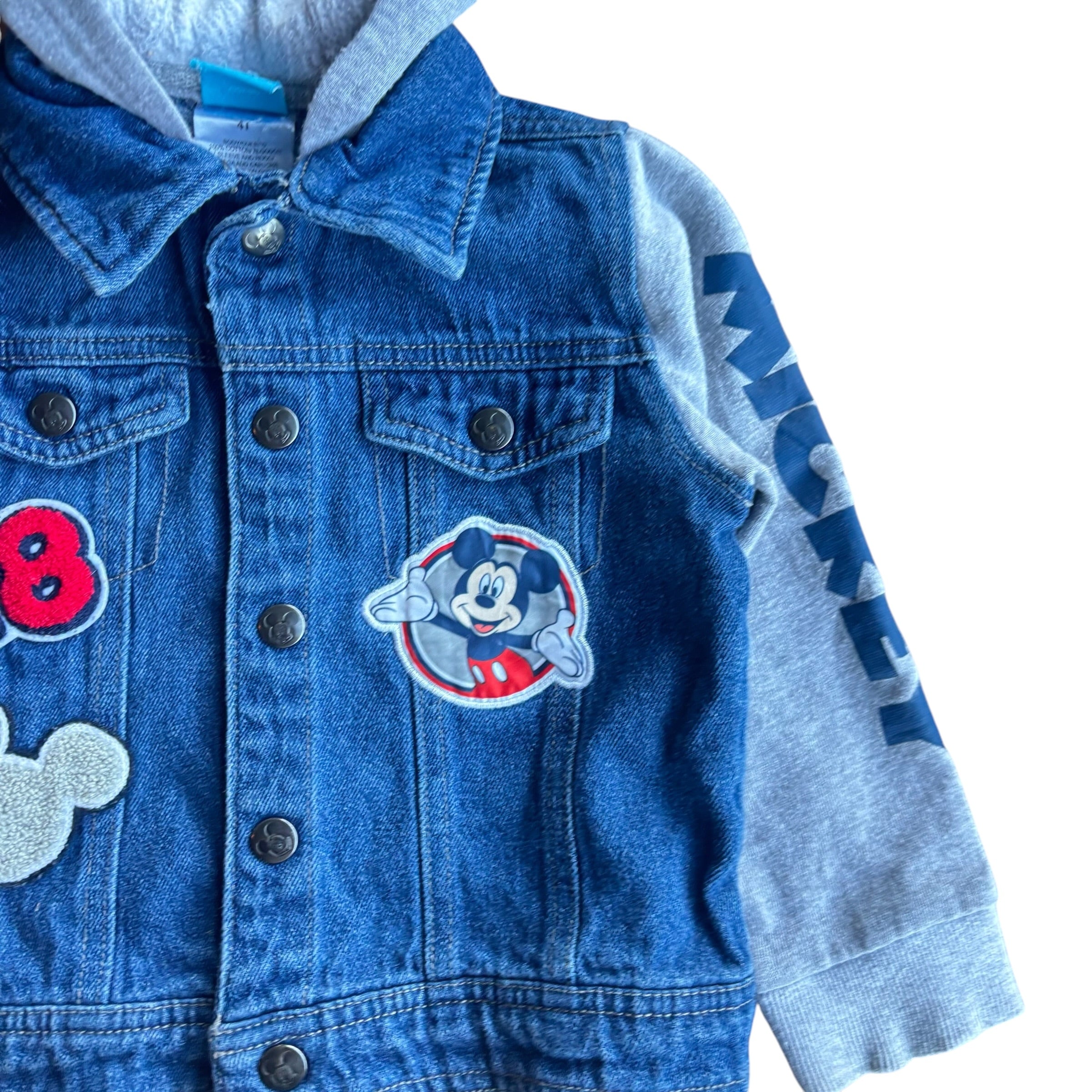 Mickey Mouse Denim Jacket (2-3T)