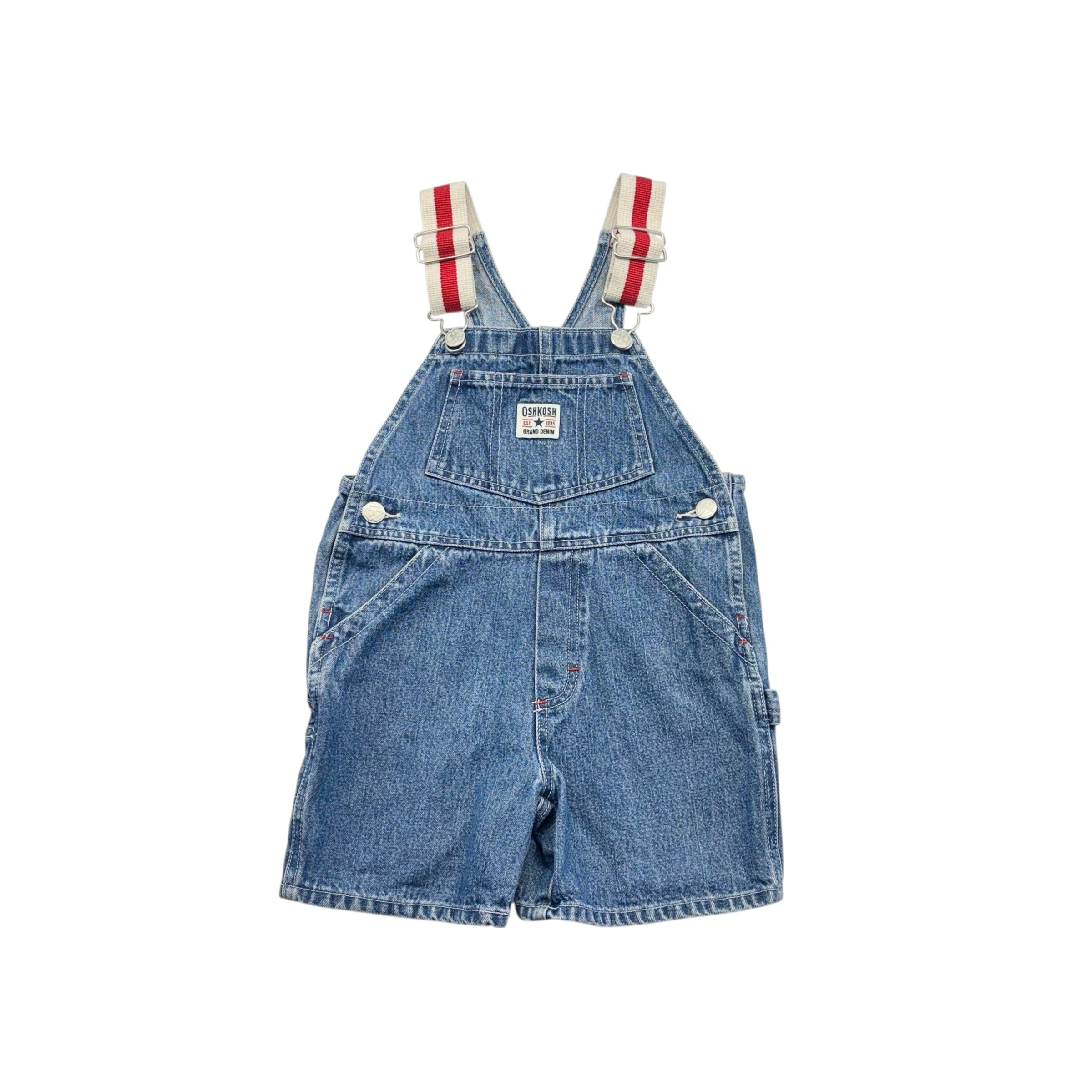 Vintage OshKosh Denim Overalls (3T)