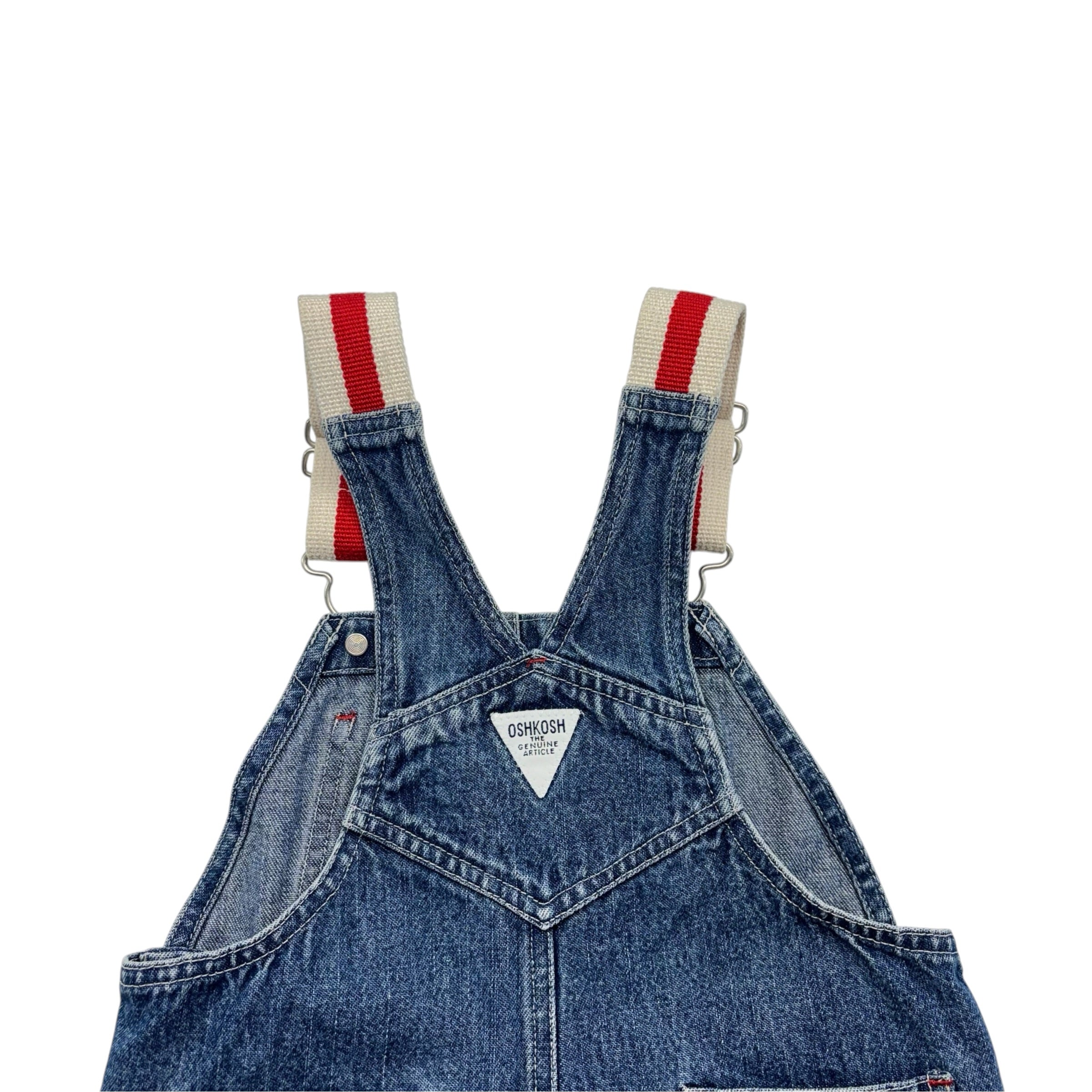 Vintage OshKosh Denim Overalls (3T)