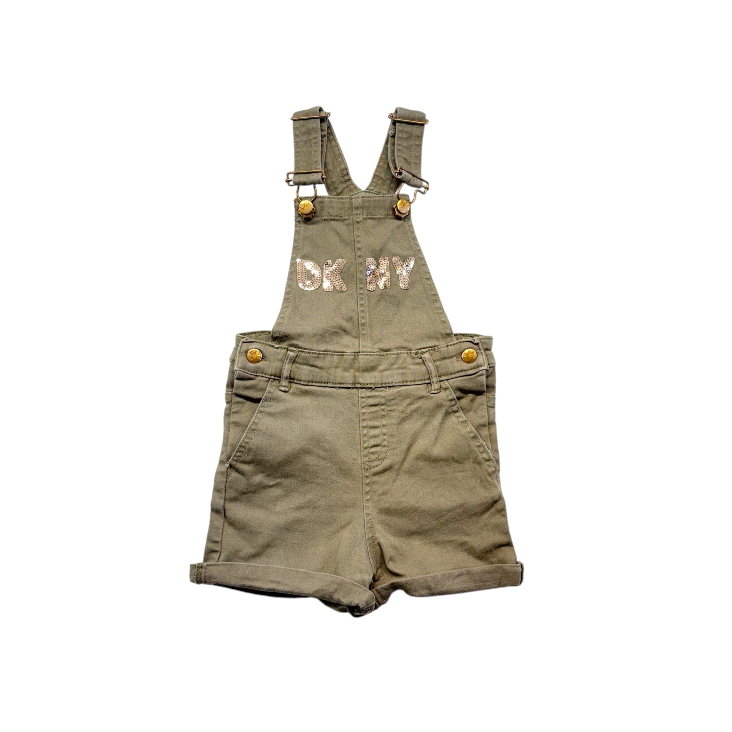 DKNY Green Overalls (18m)