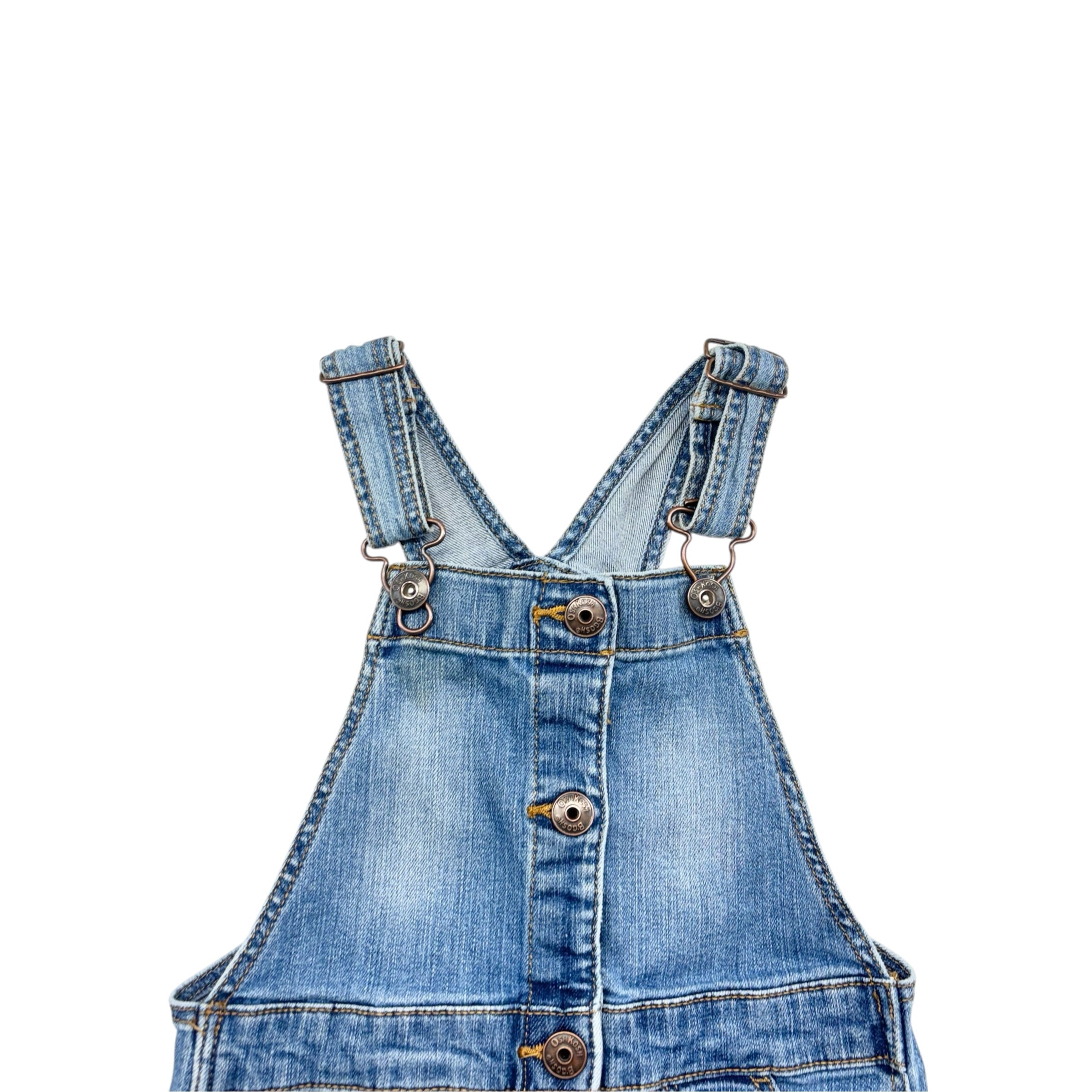 OshKosh Denim Pinafore (4T)
