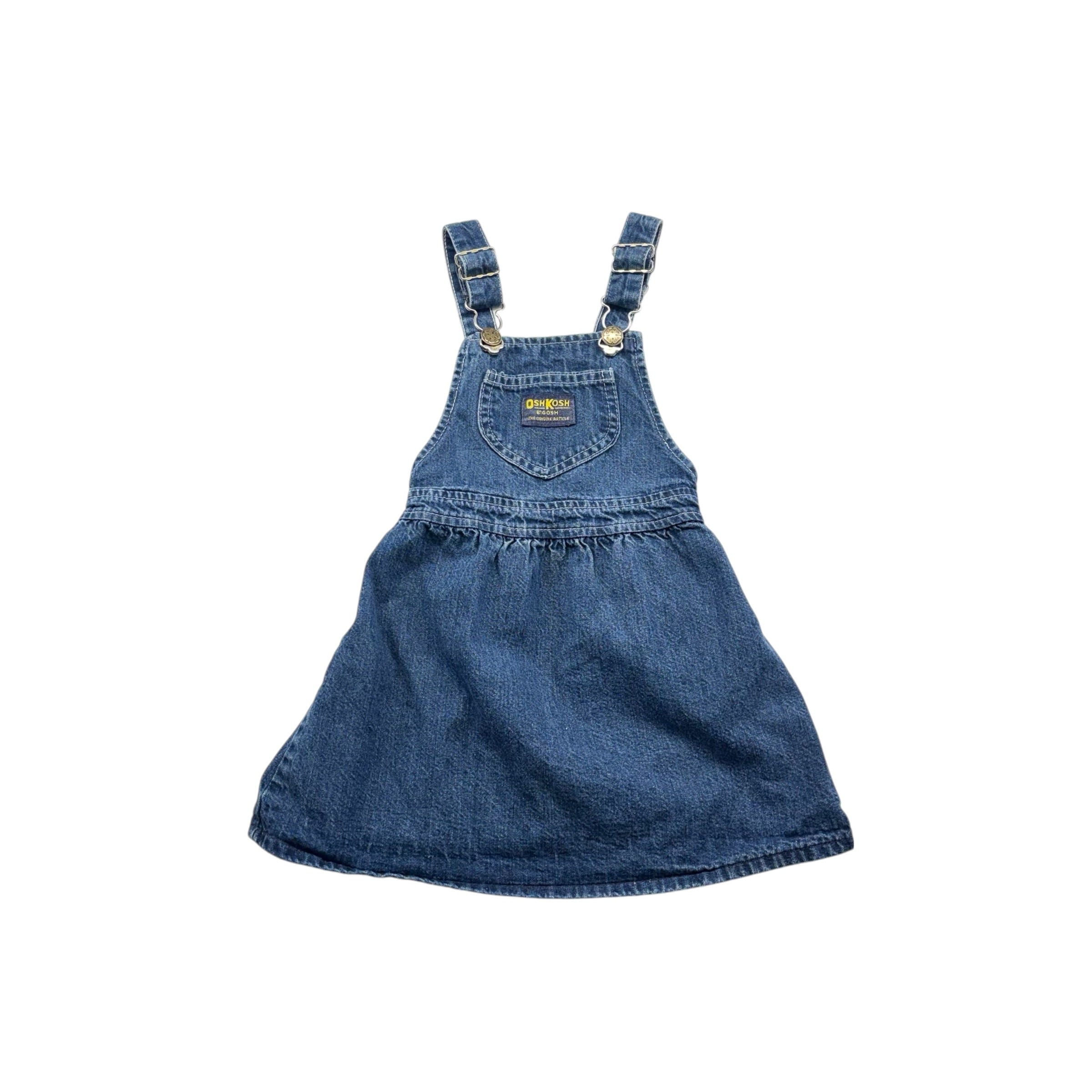 Vintage OshKosh Denim Dress (3T)