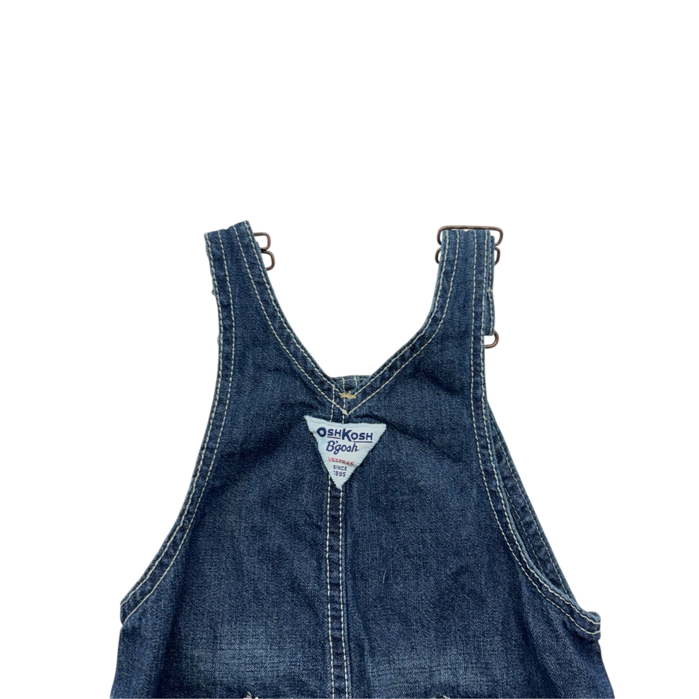 OshKosh Denim Overalls (12m)