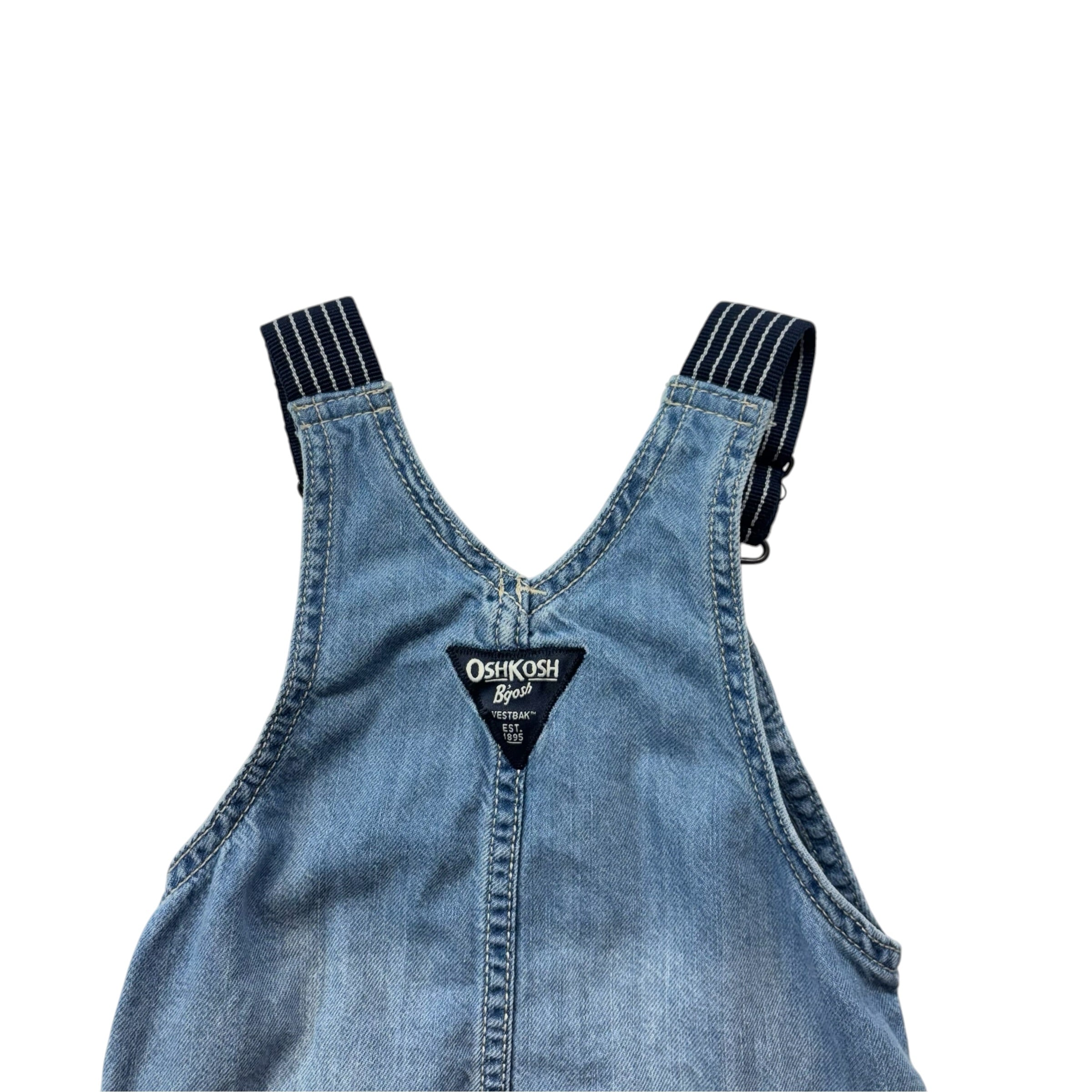 OshKosh Denim Overalls (12m)