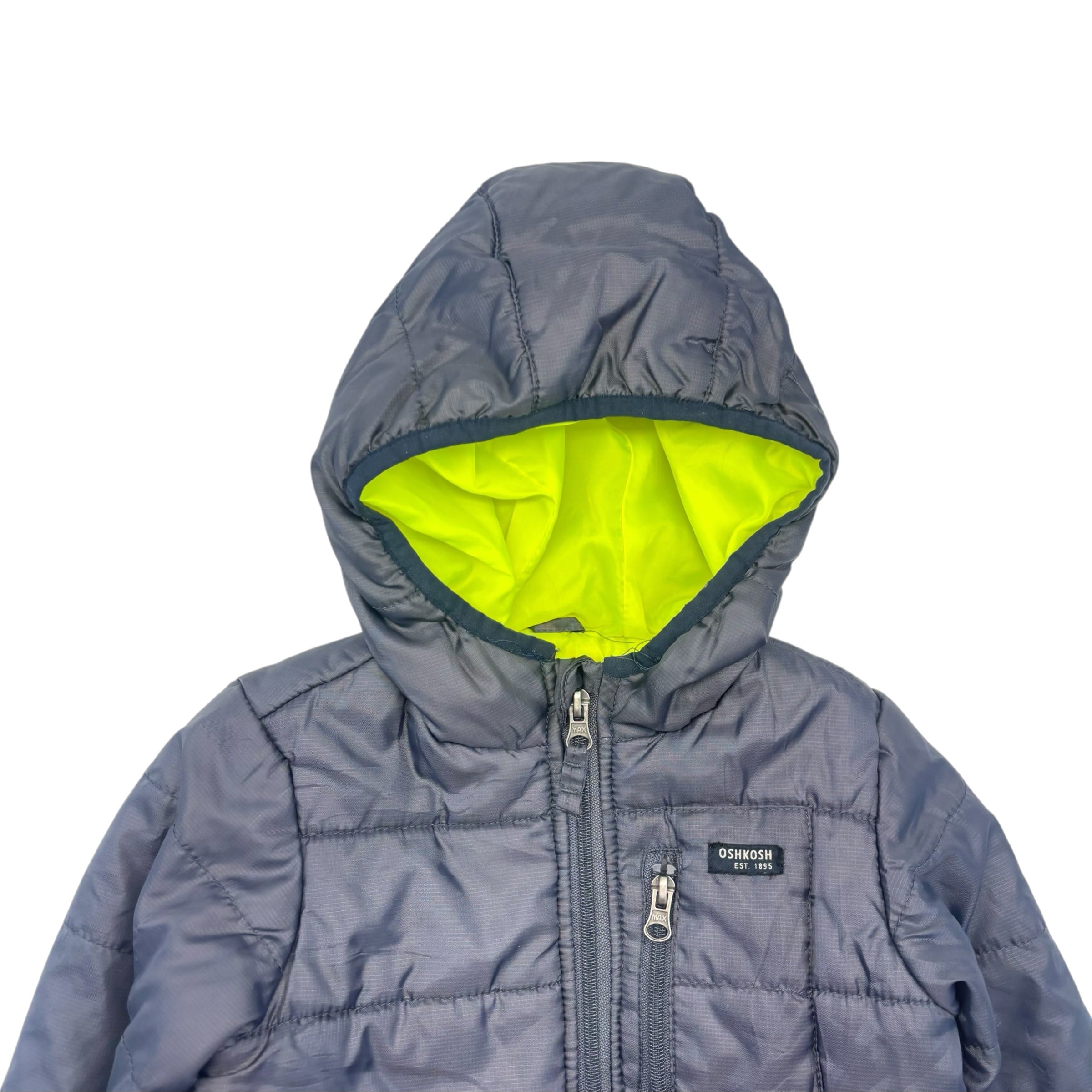 OshKosh Grey Puffer Jacket (2T)