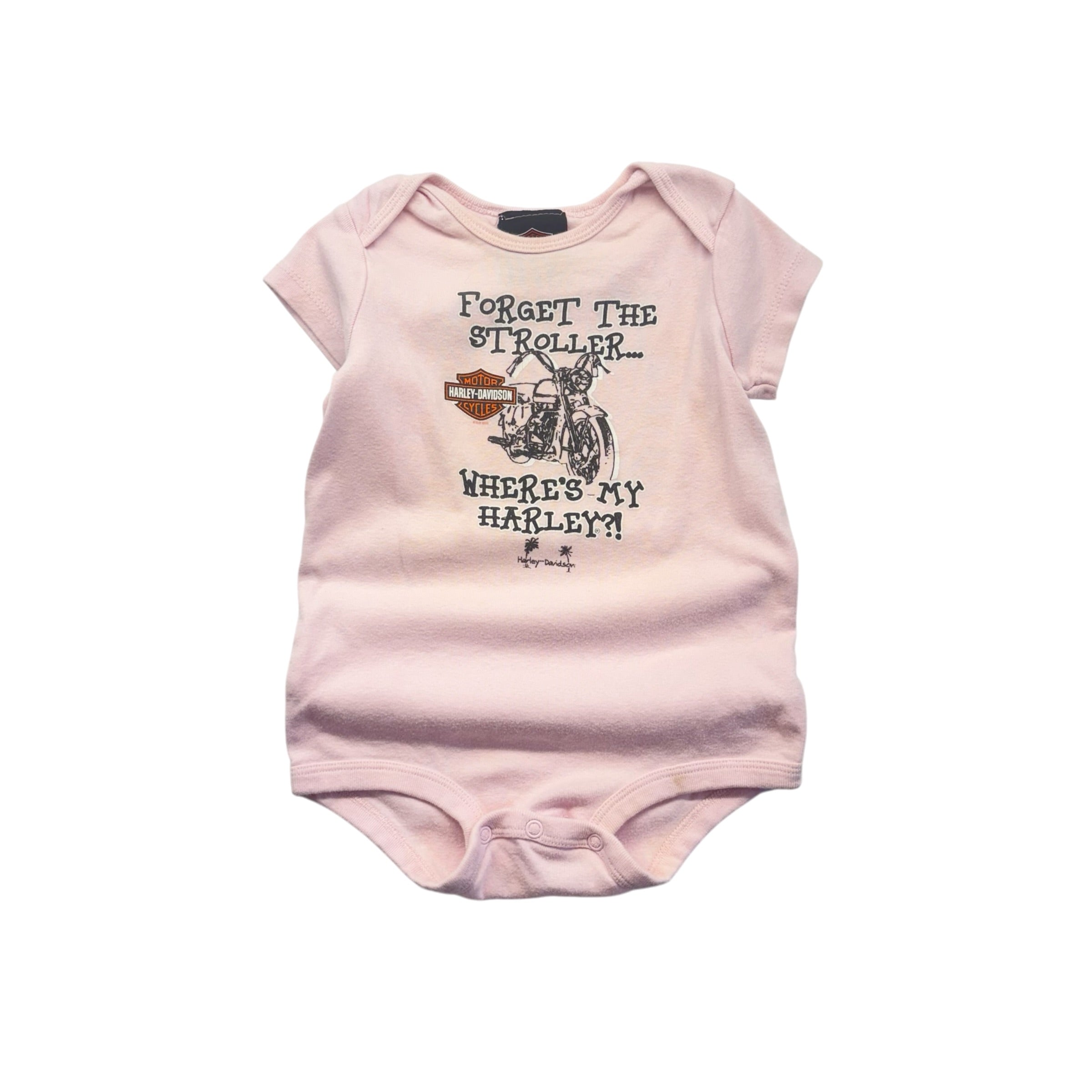 Harley Davidson Onesie (24m)