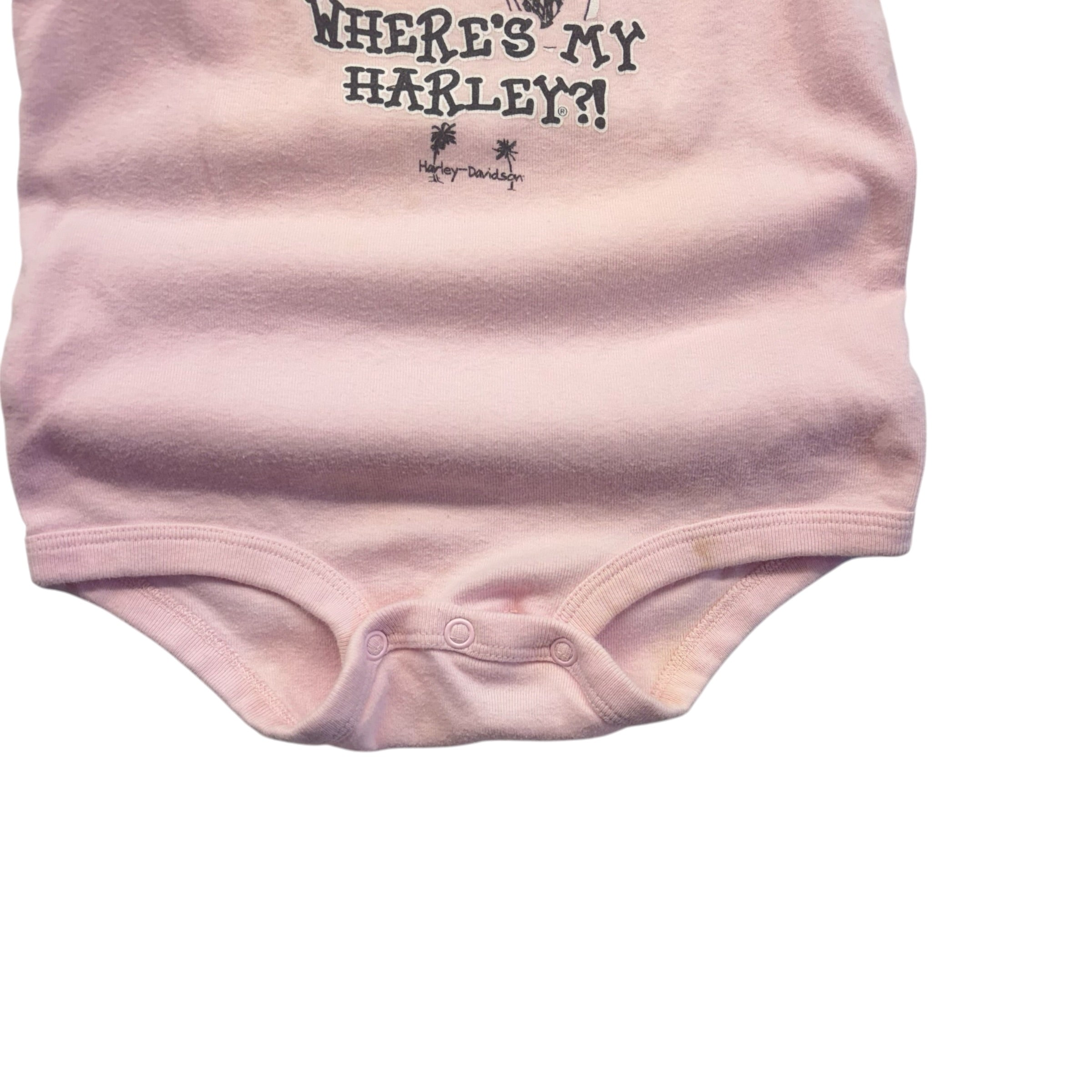 Harley Davidson Onesie (24m)