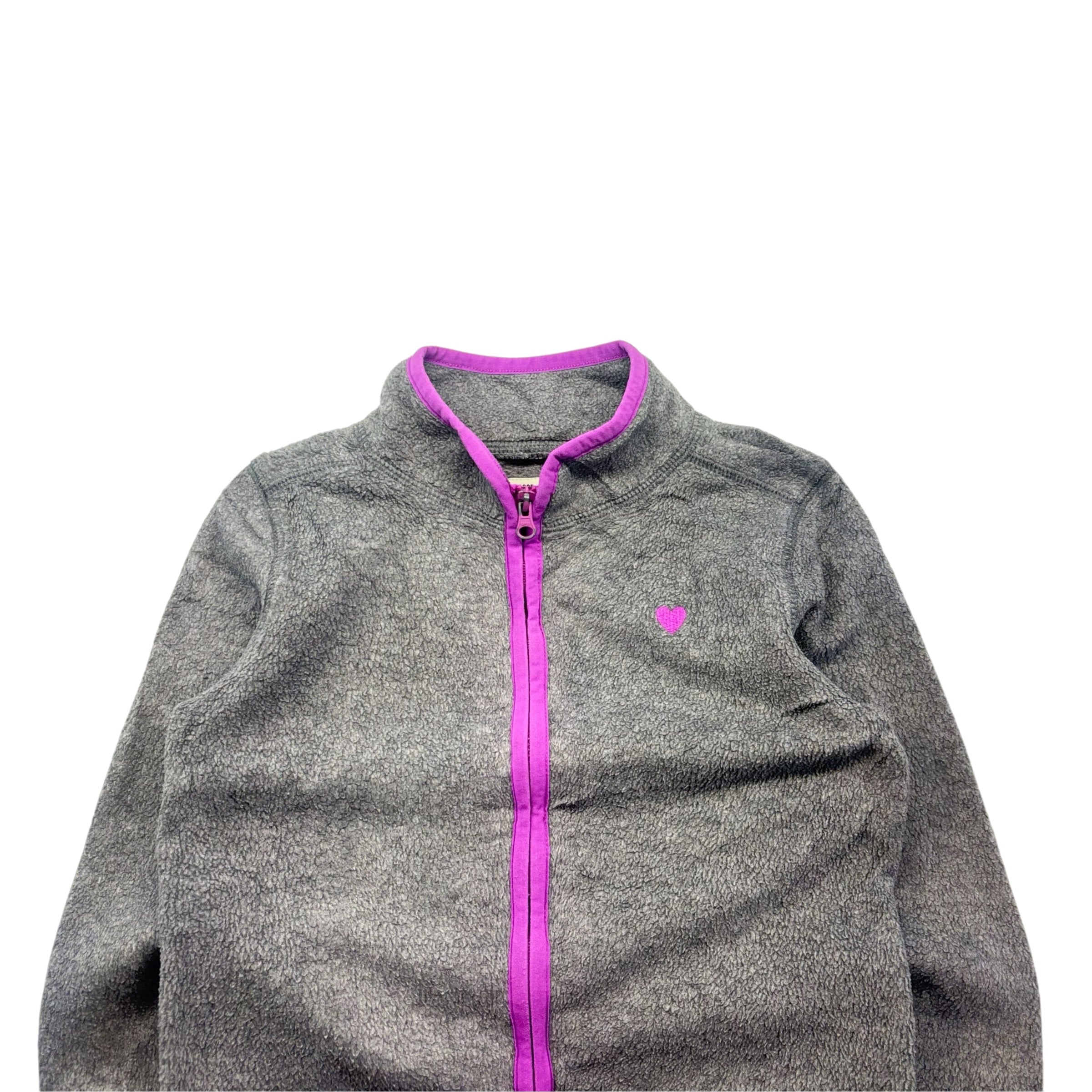 OshKosh Grey & Purple Fleece (6)