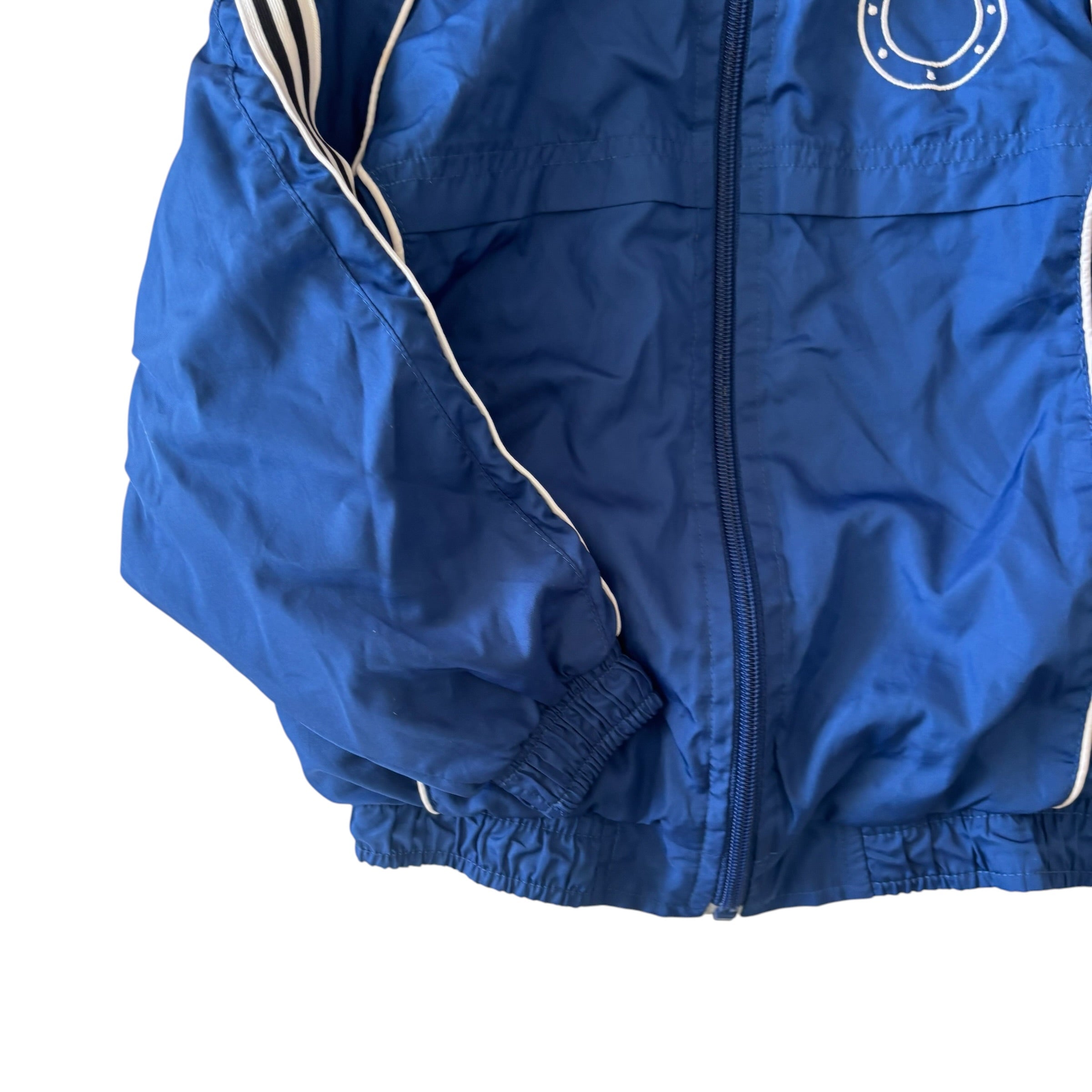 Vintage NFL Colts Embroidered Windbreaker Jacket (5/6)
