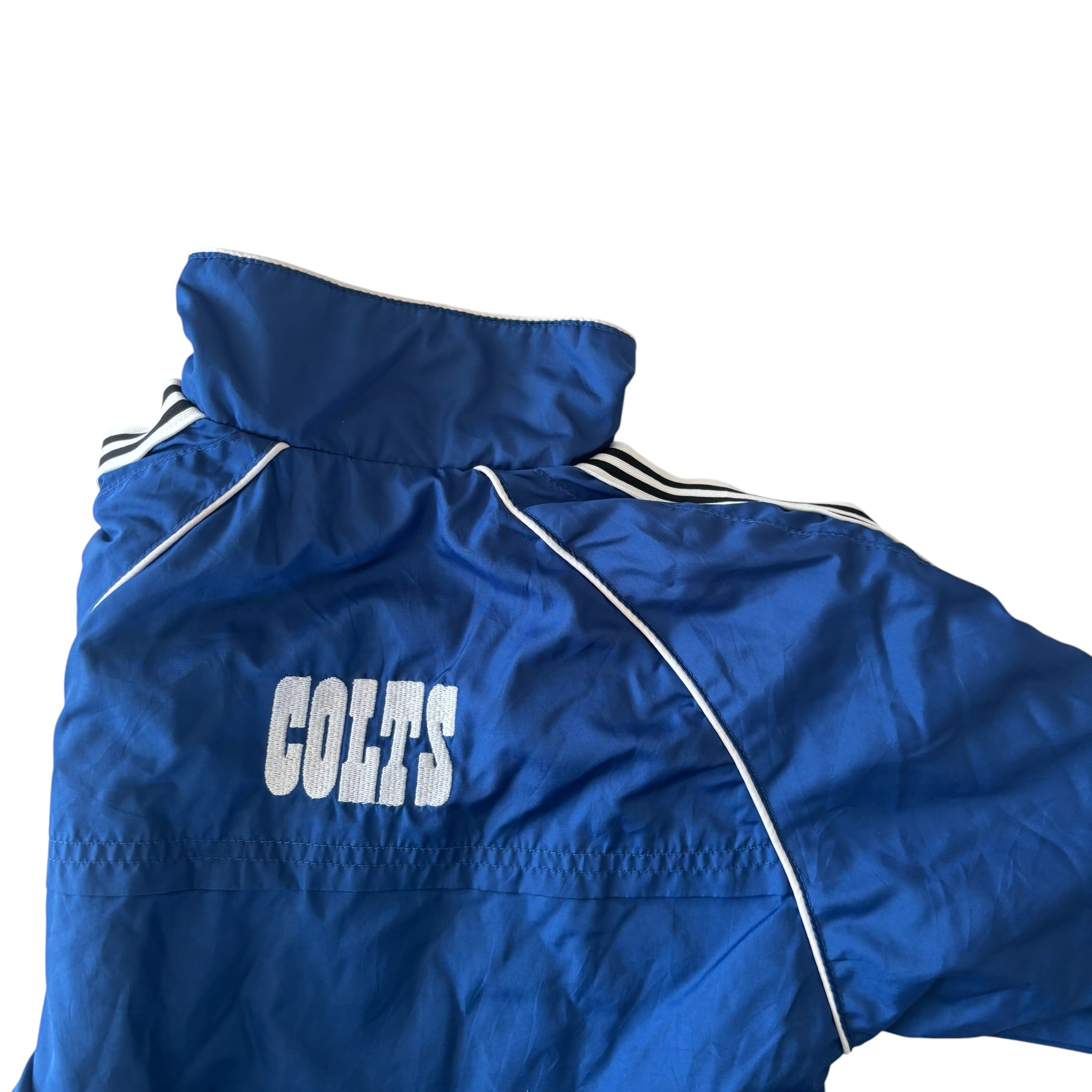 Vintage NFL Colts Embroidered Windbreaker Jacket (5/6)