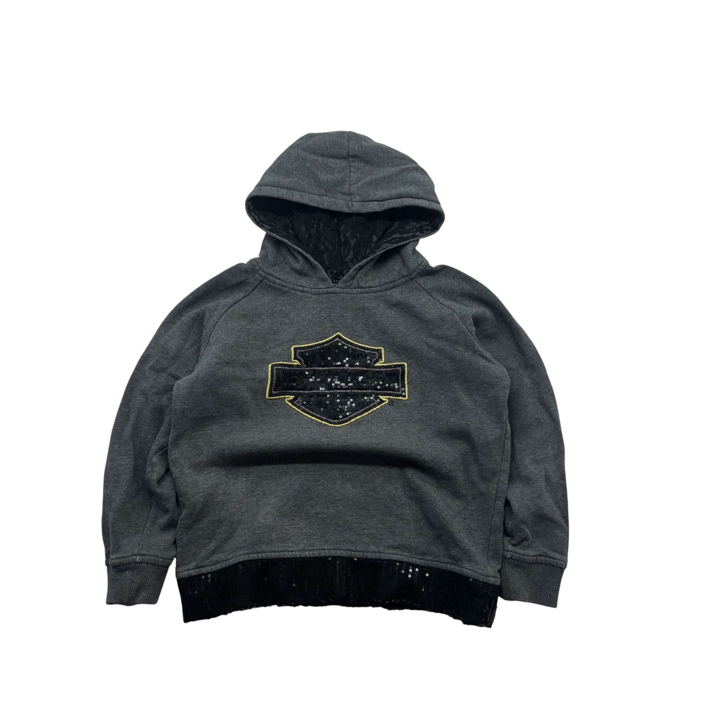 Harley Davidson Sequin Hoodie (7-8)