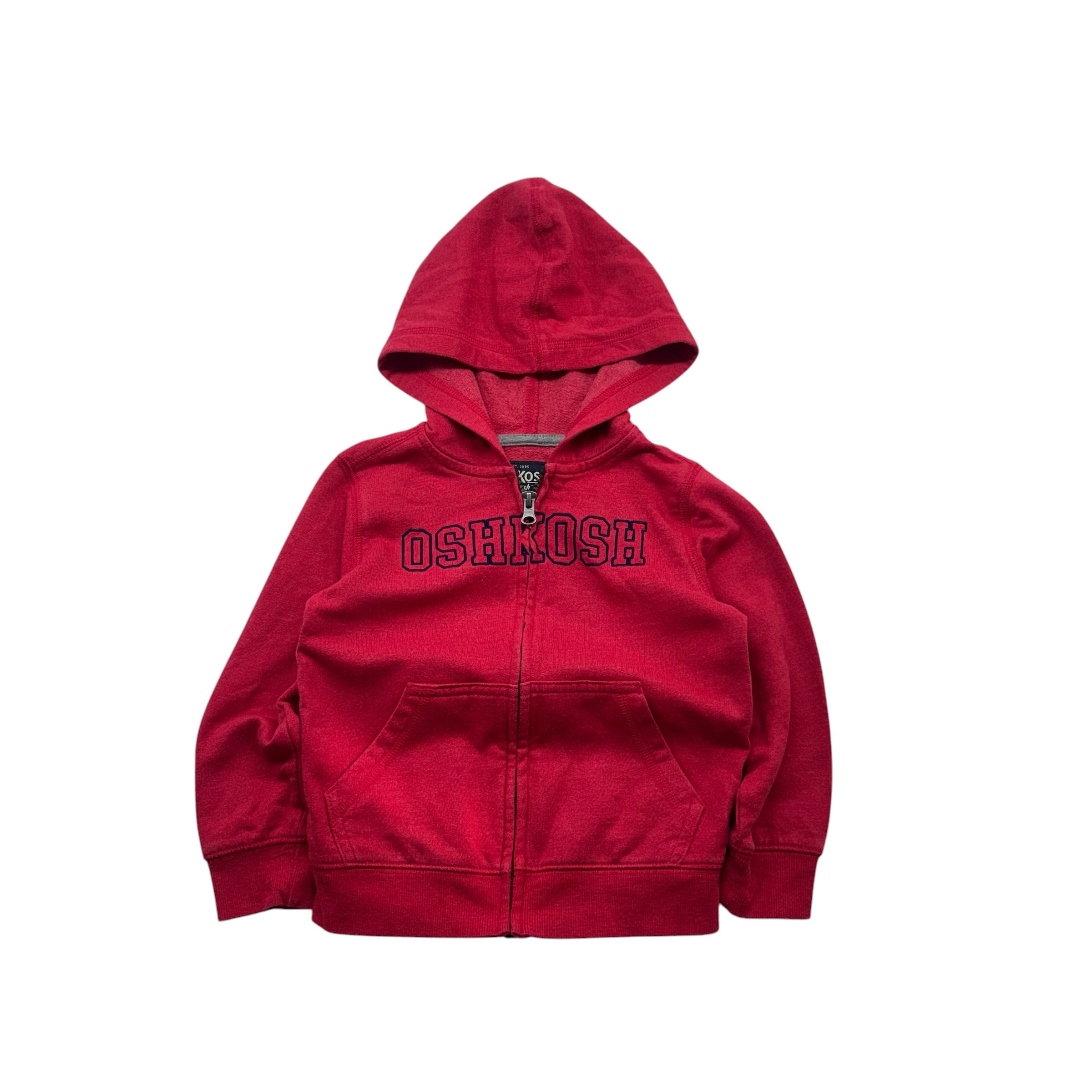 Oshkosh Spell Out Zip Hoodie (3T)