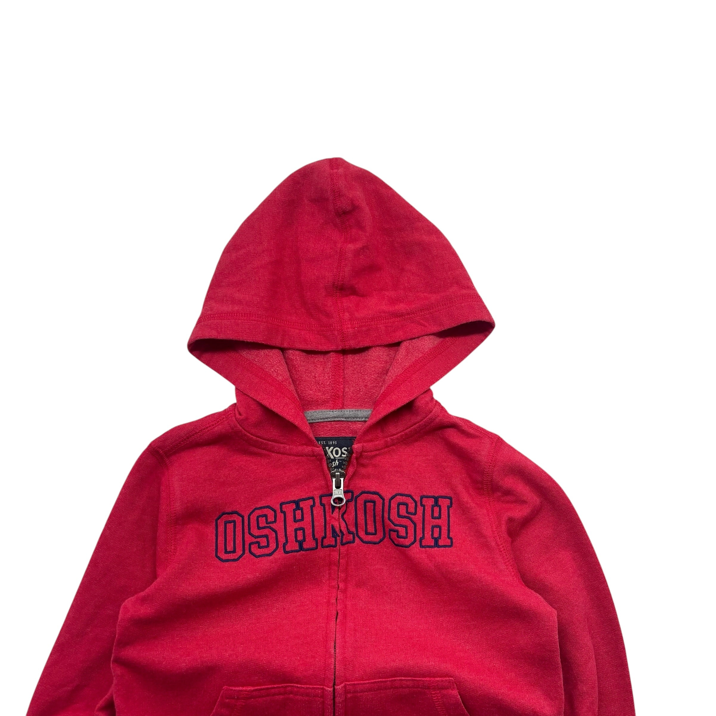 Oshkosh Spell Out Zip Hoodie (3T)