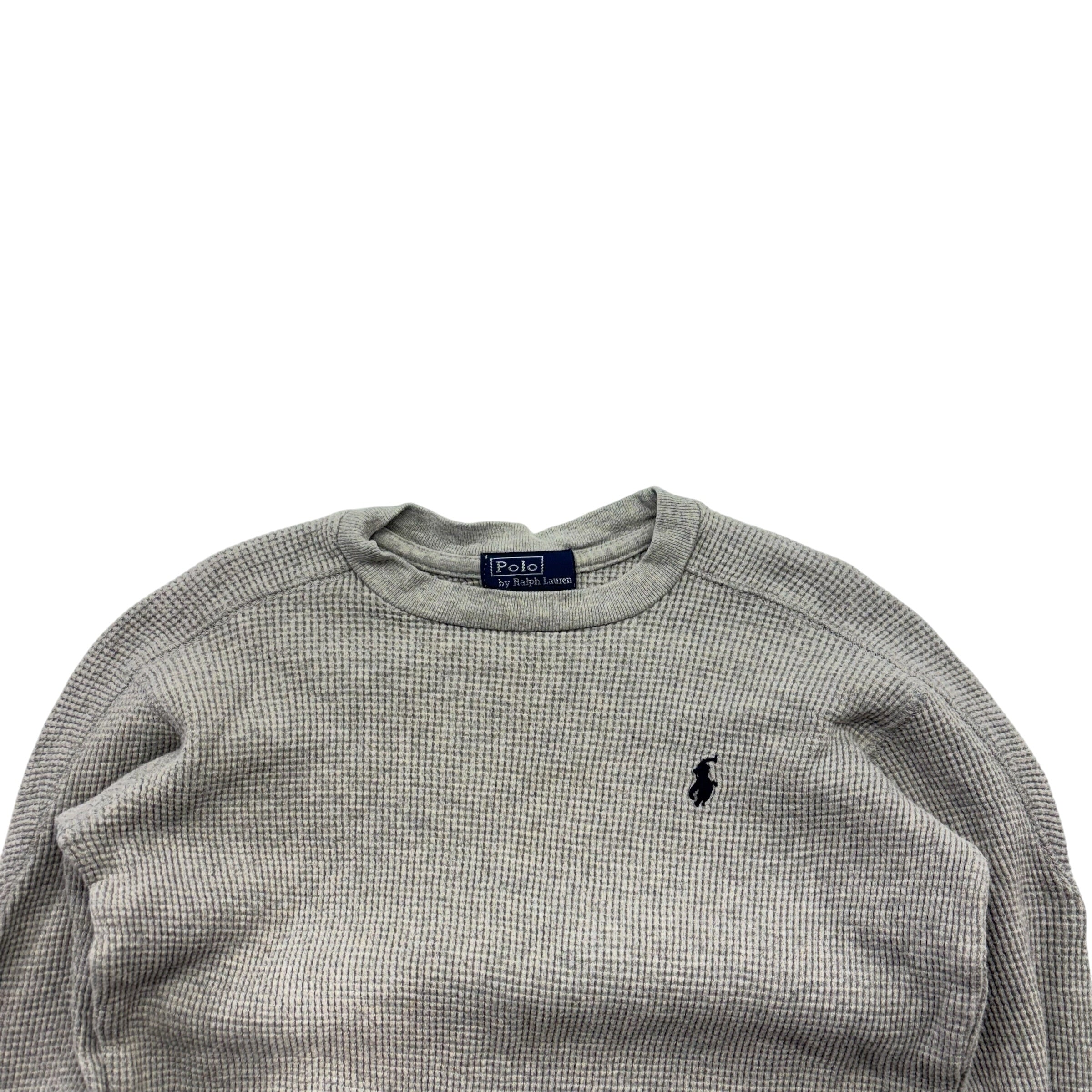 Ralph Lauren Waffle Long-Sleeve (3T)