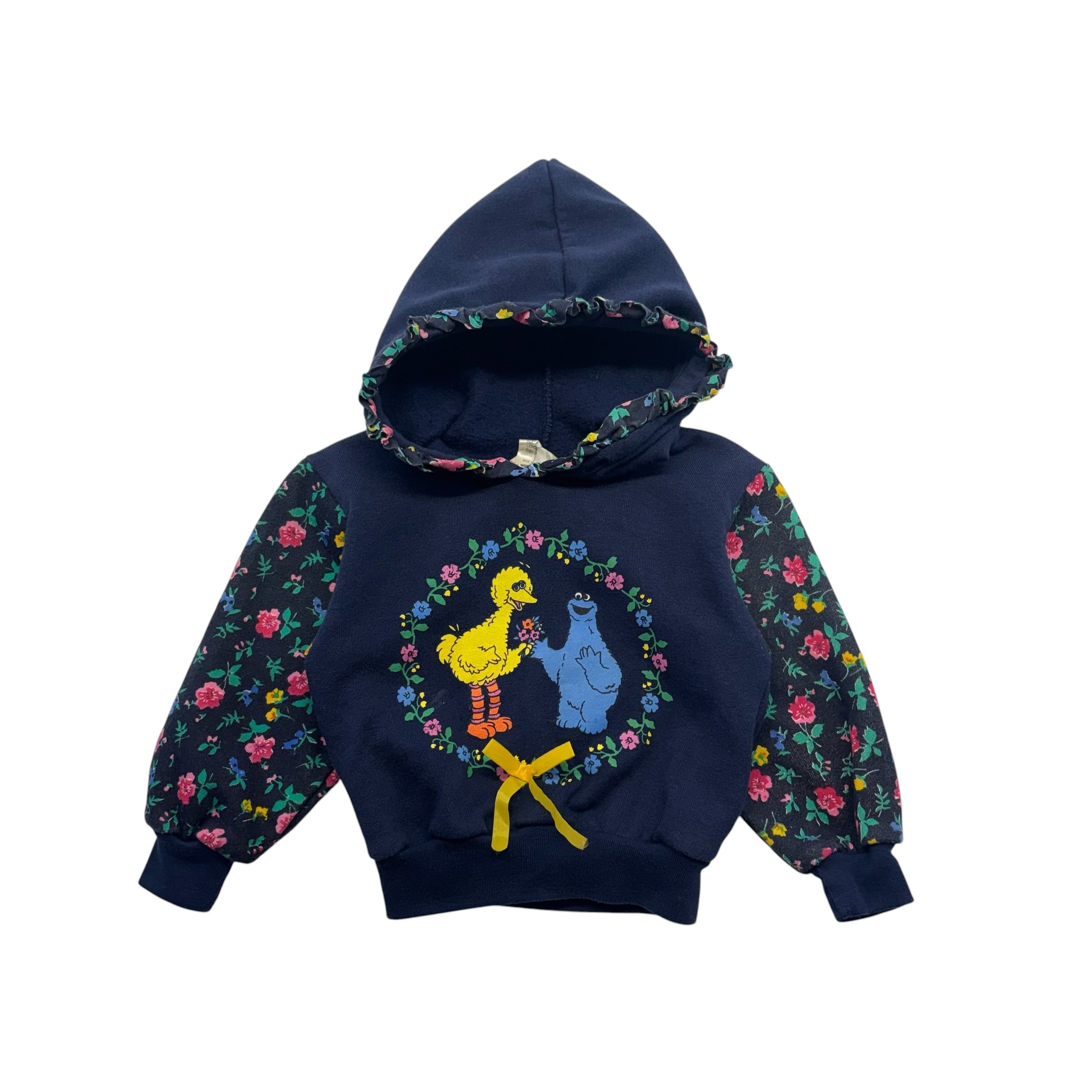 Vintage Sesame Street Floral Hoodie (12-18m)