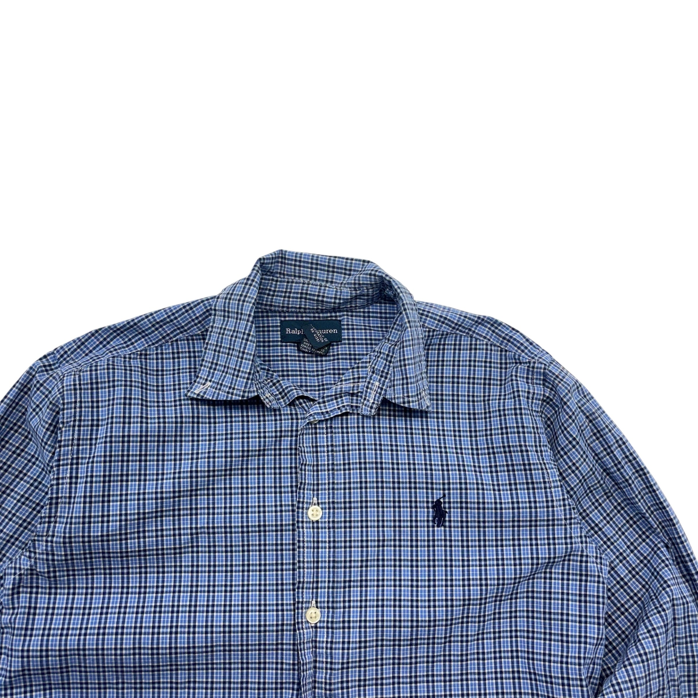 Ralph Lauren Checkered Shirt (10-12)