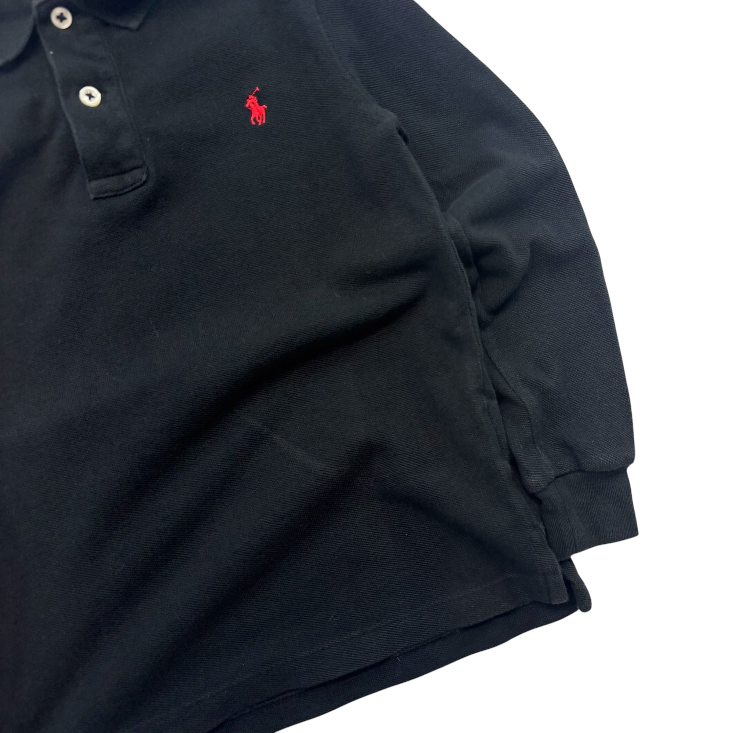Ralph Lauren Long-Sleeve Black Polo (6)