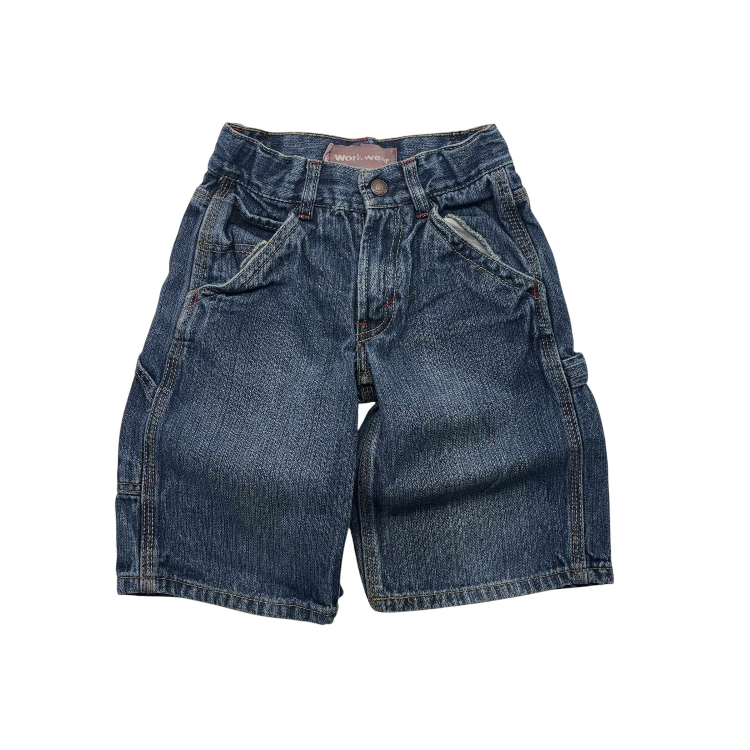 Y2K Levis Dark Wash Denim Jorts (5)