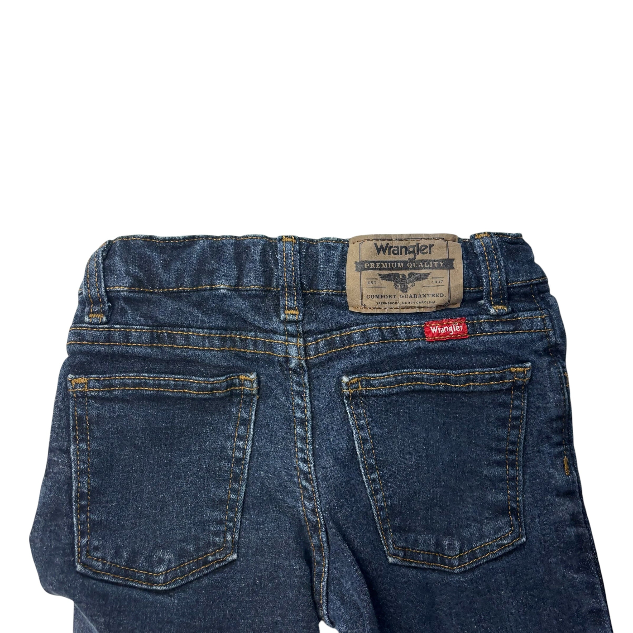 Wrangler Bootcut Dark Wash Jeans (5)