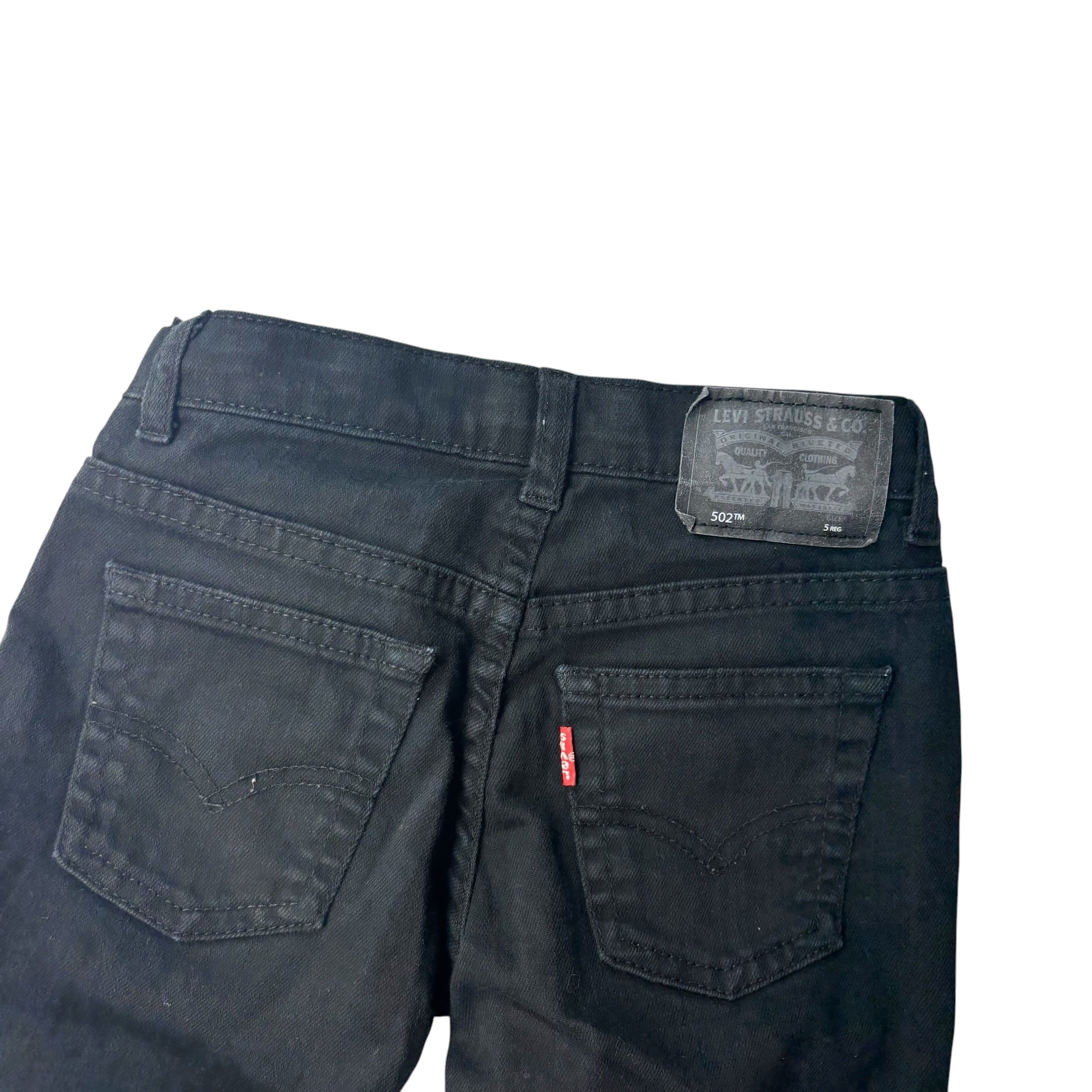 Levis Black Jeans (4-5)