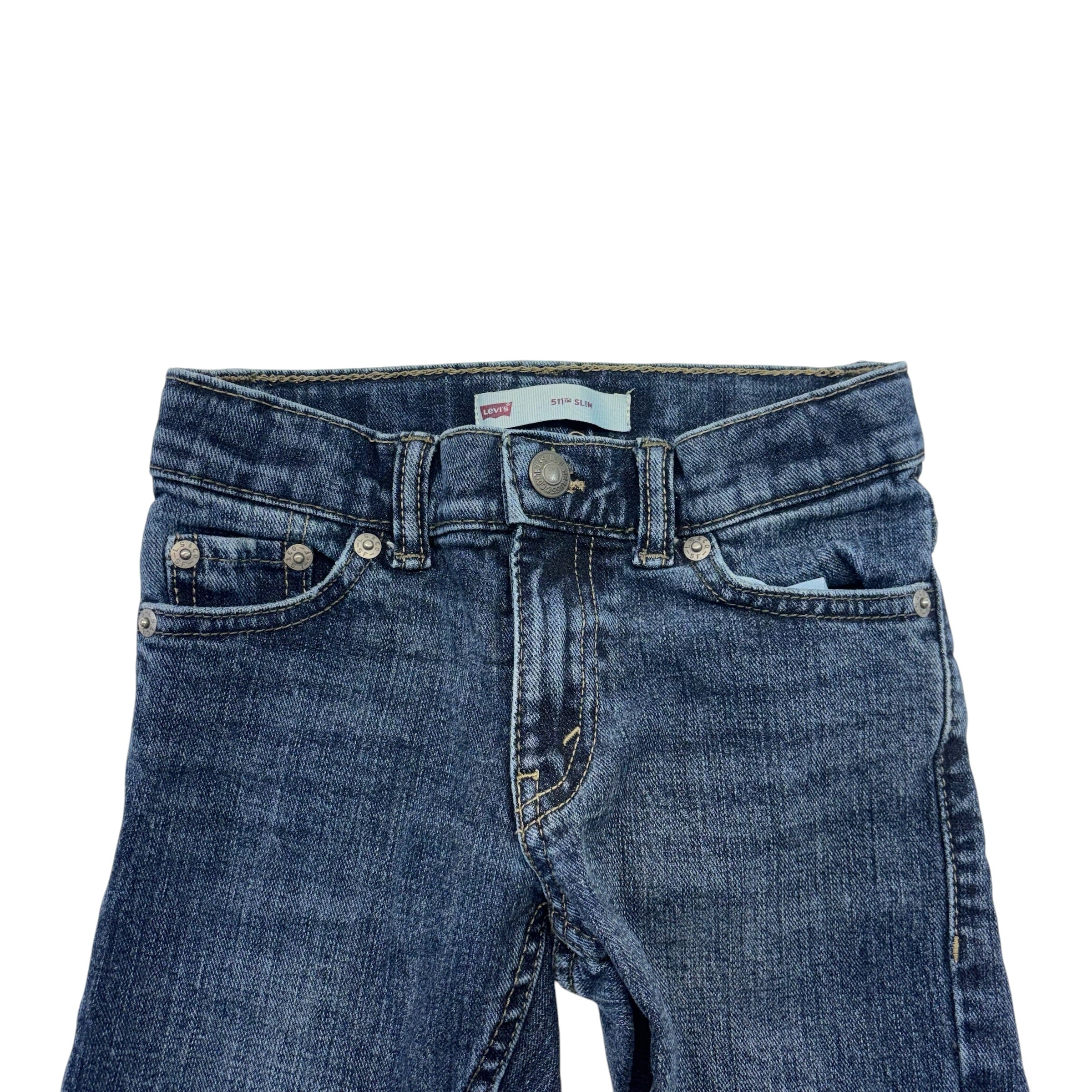 Levis Dark Wash Denim Jeans (4-5)