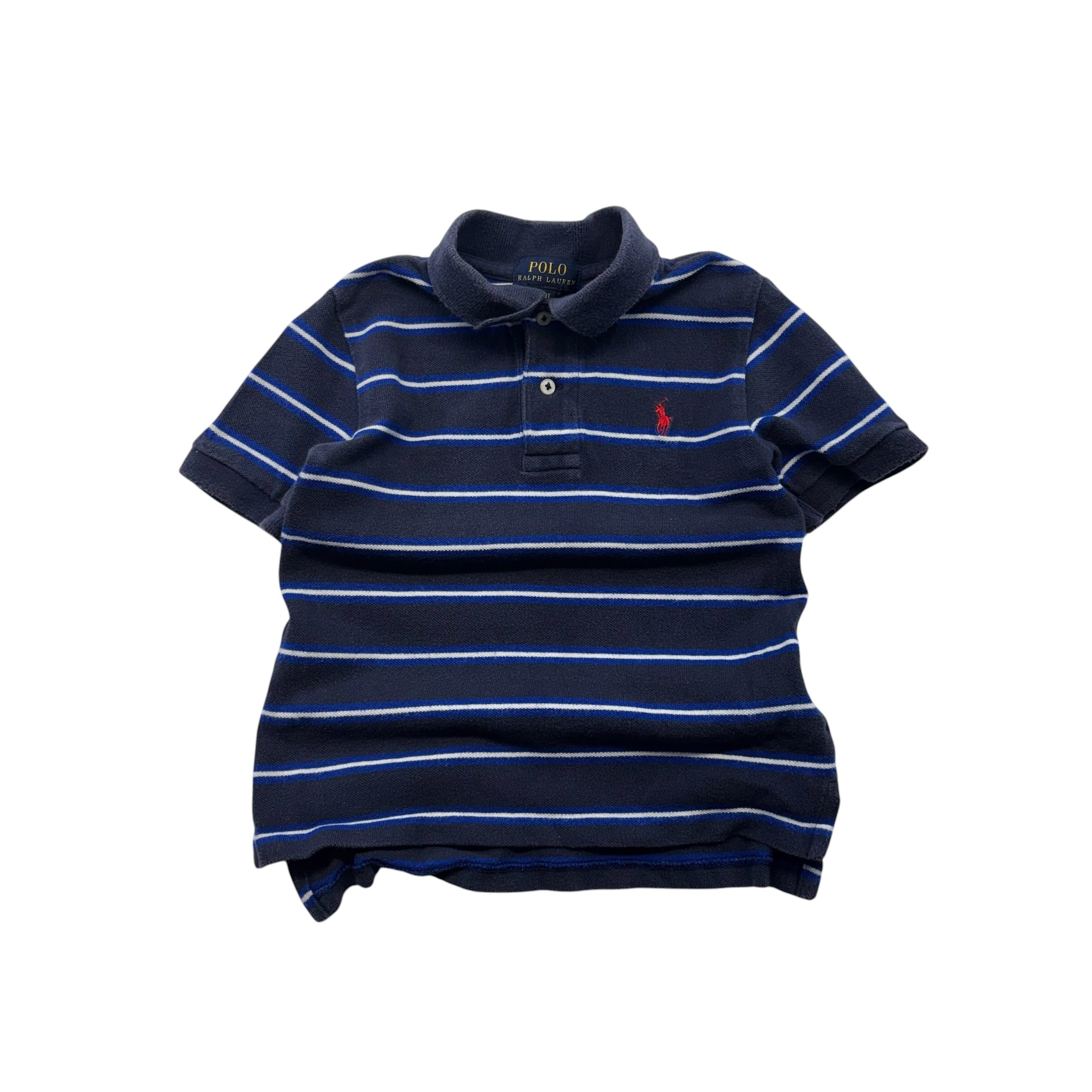 Ralph Lauren Striped Polo Shirt (3T)