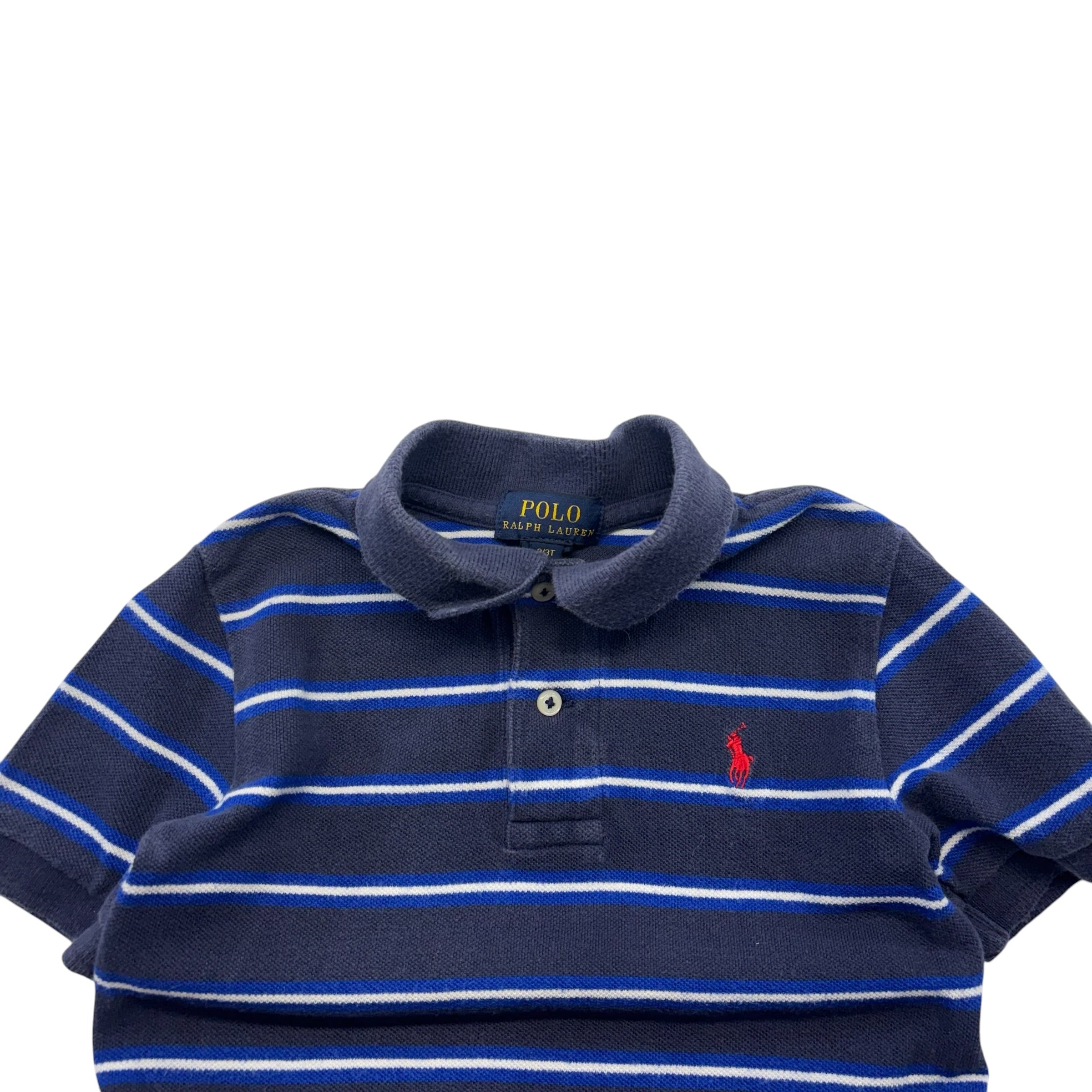 Ralph Lauren Striped Polo Shirt (3T)