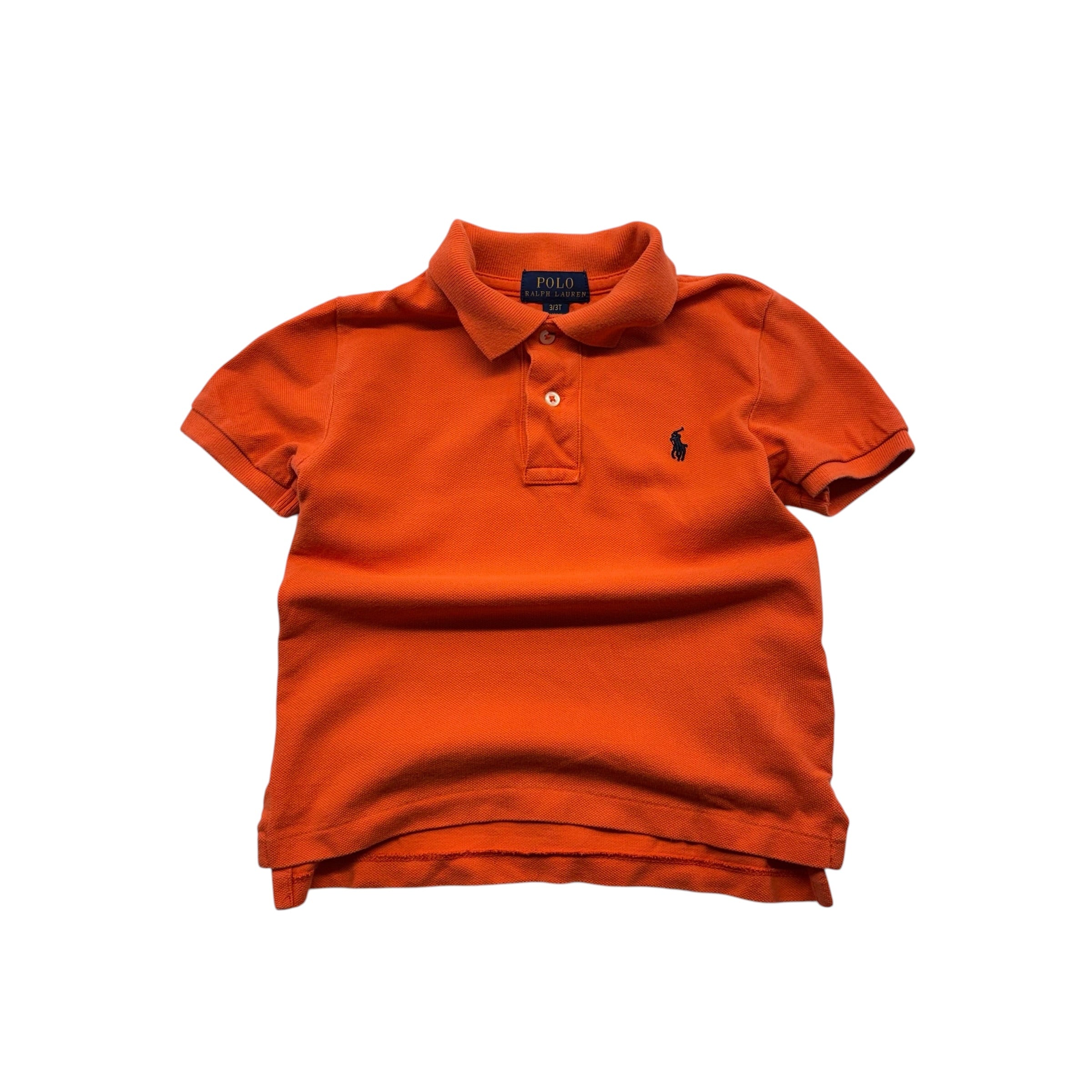 Ralph Lauren Orange Polo Shirt (3T)