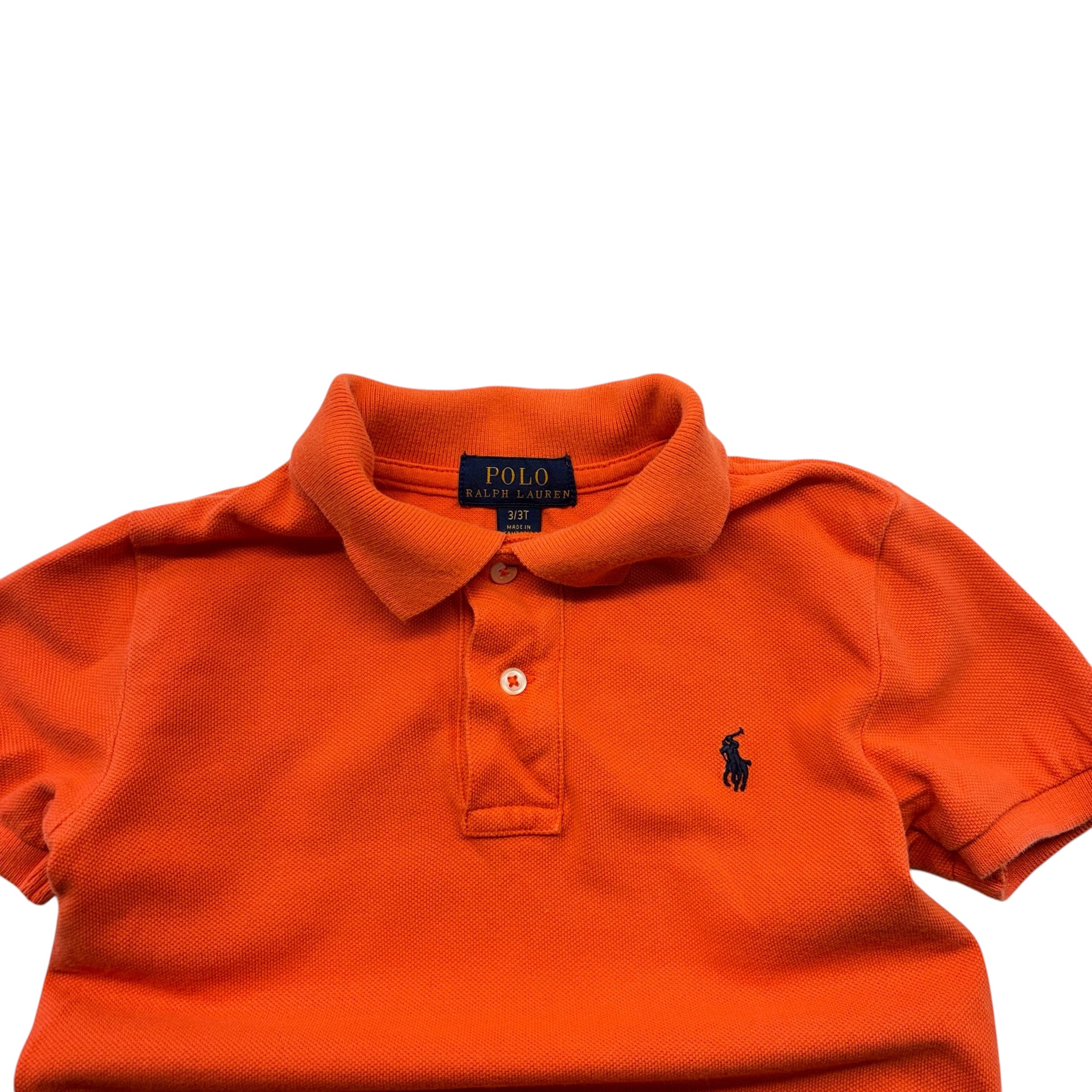 Ralph Lauren Orange Polo Shirt (3T)