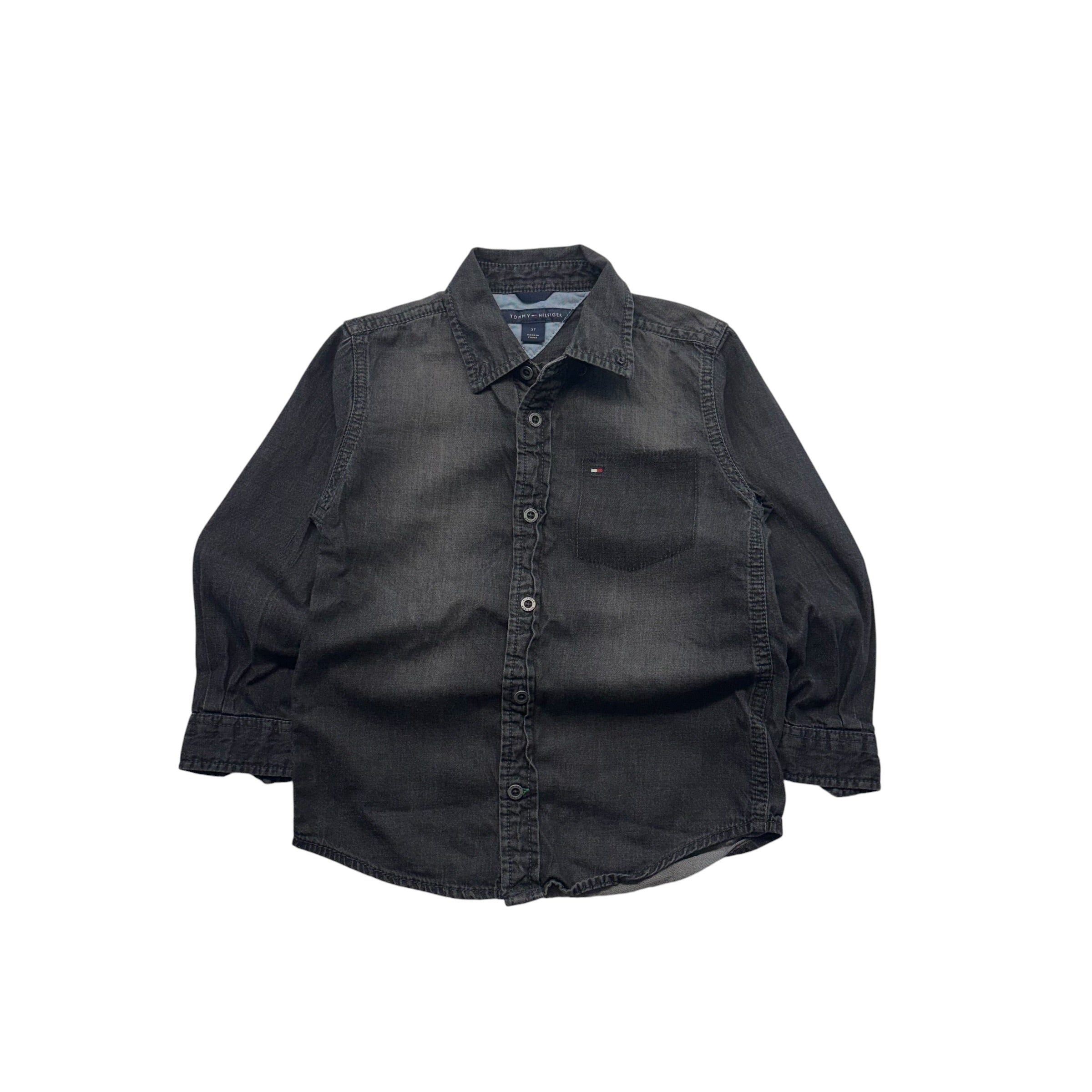 Tommy Hilfiger Acid Wash Shirt (3T)