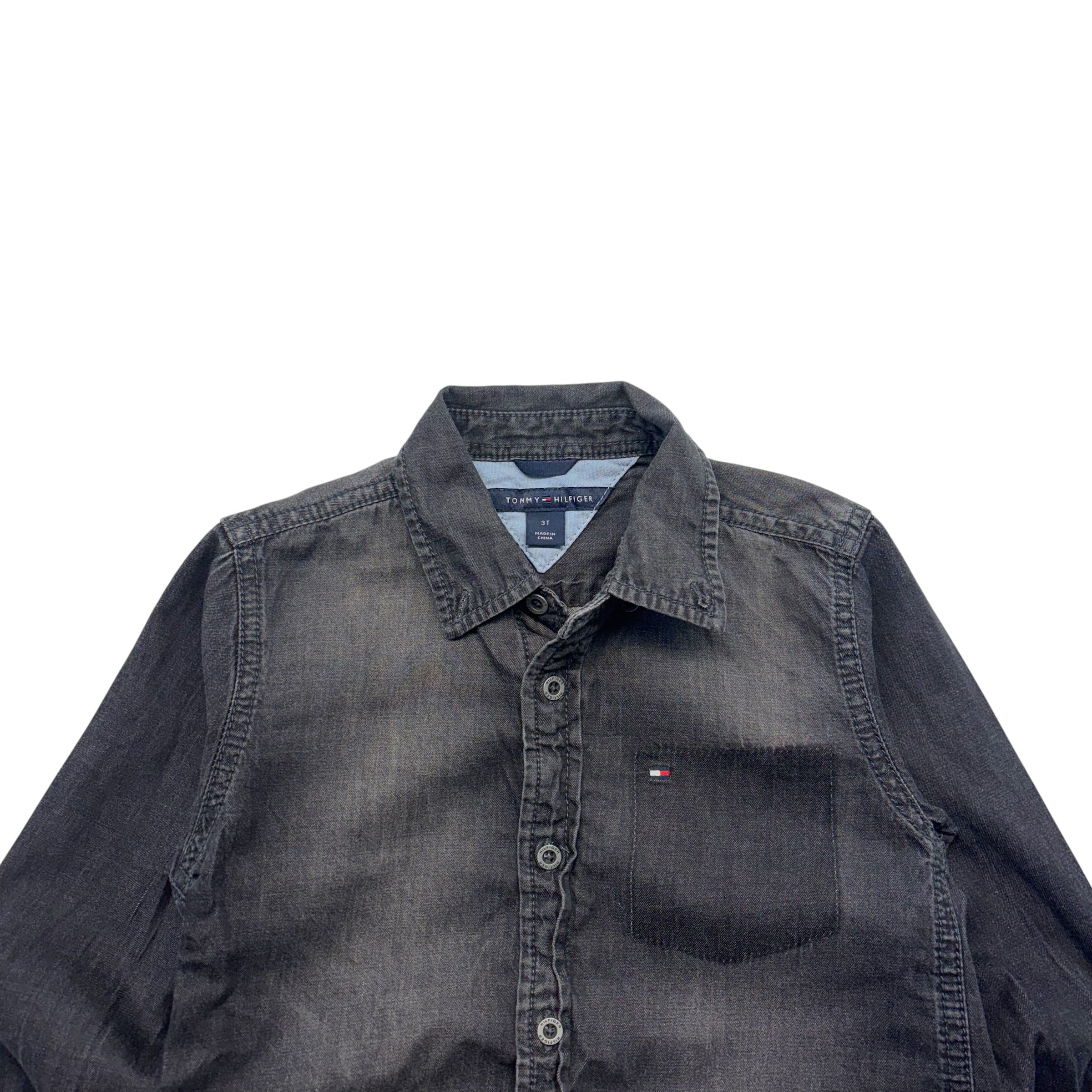 Tommy Hilfiger Acid Wash Shirt (3T)