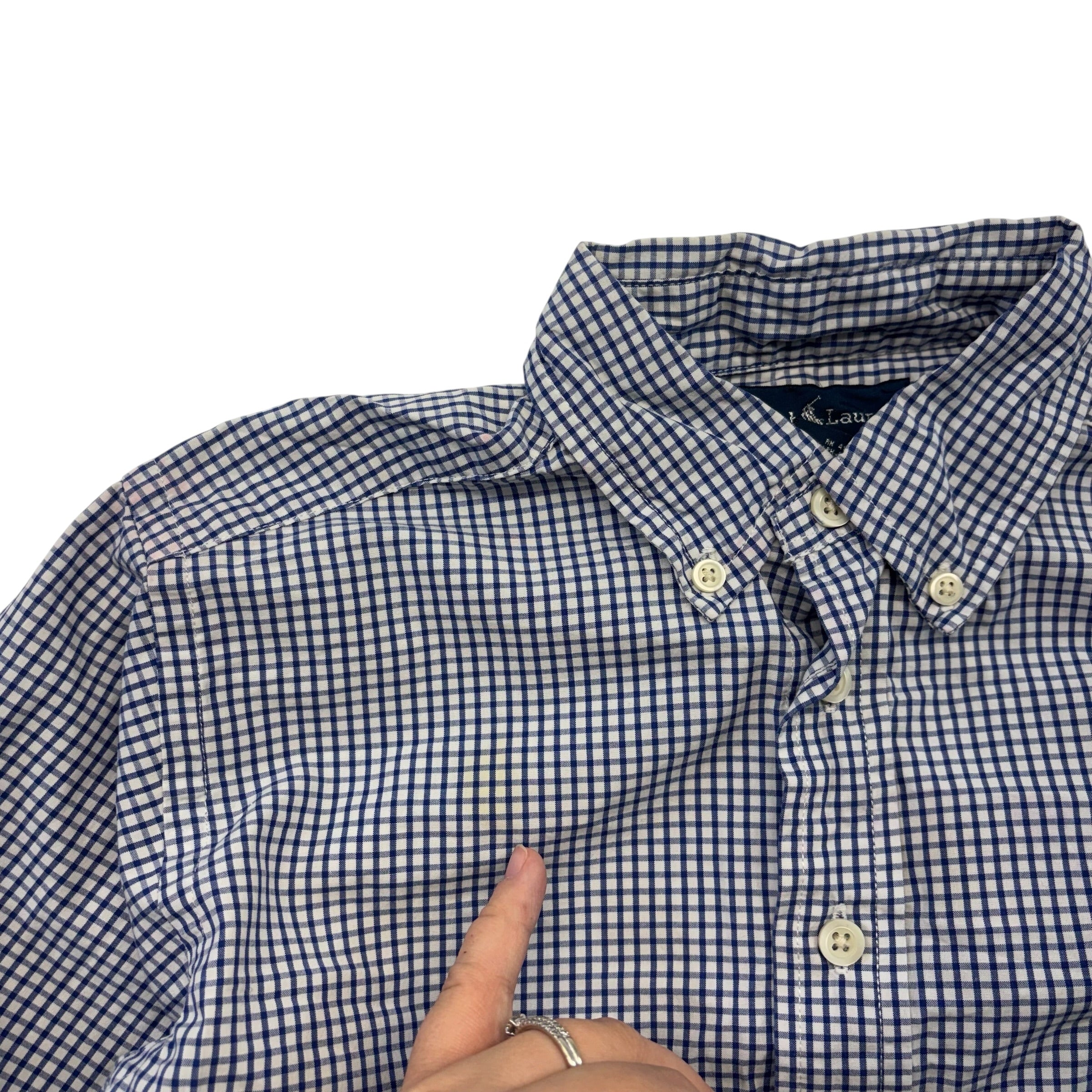Ralph Lauren Checkered Shirt (8-10)