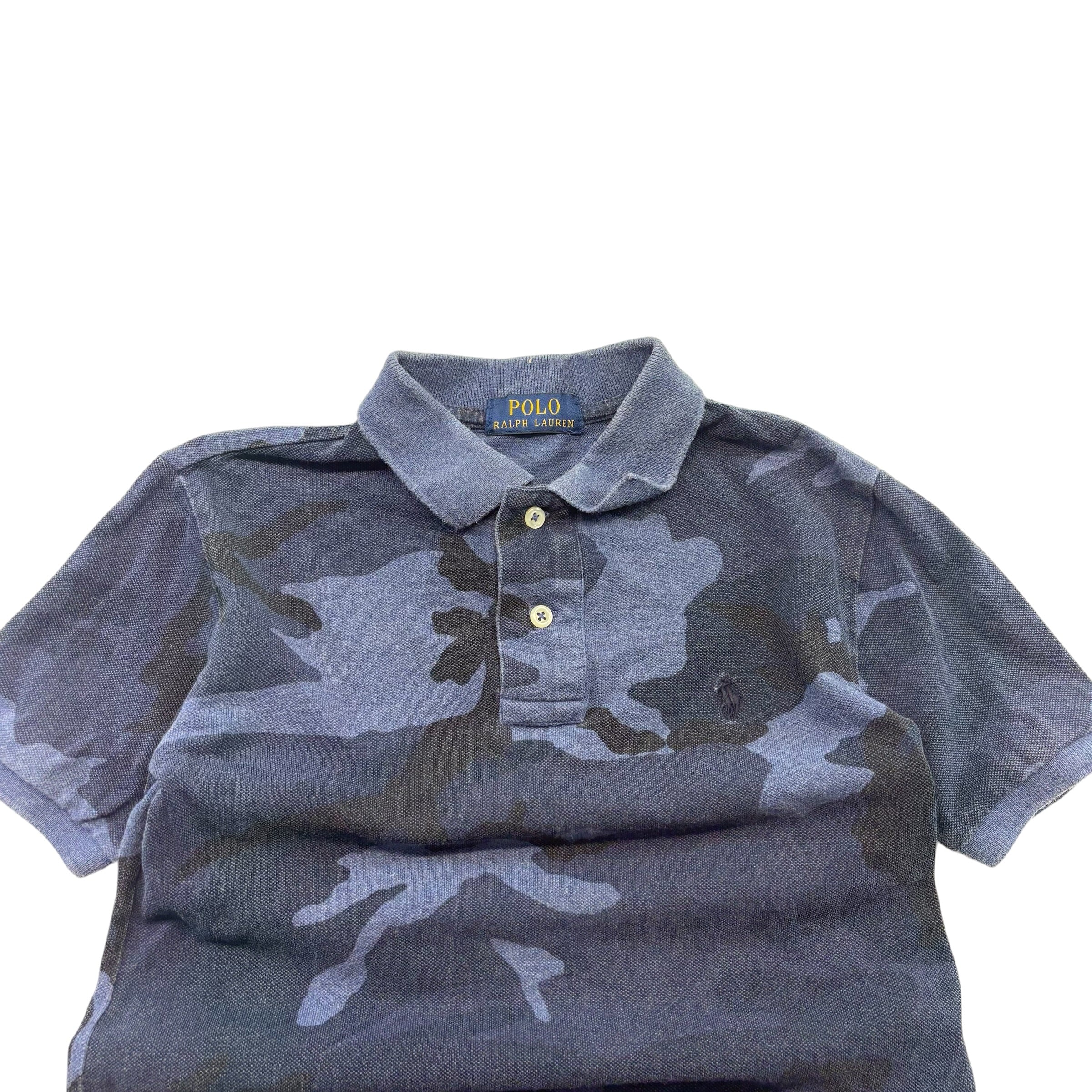 Ralph Lauren Blue Camo Polo Shirt (8)