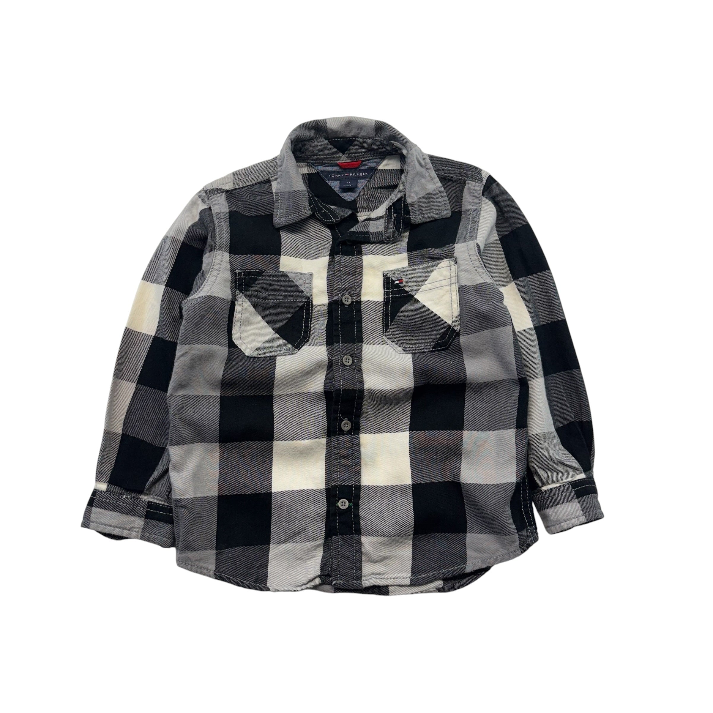 Tommy Hilfiger Checkered Shirt (3T)