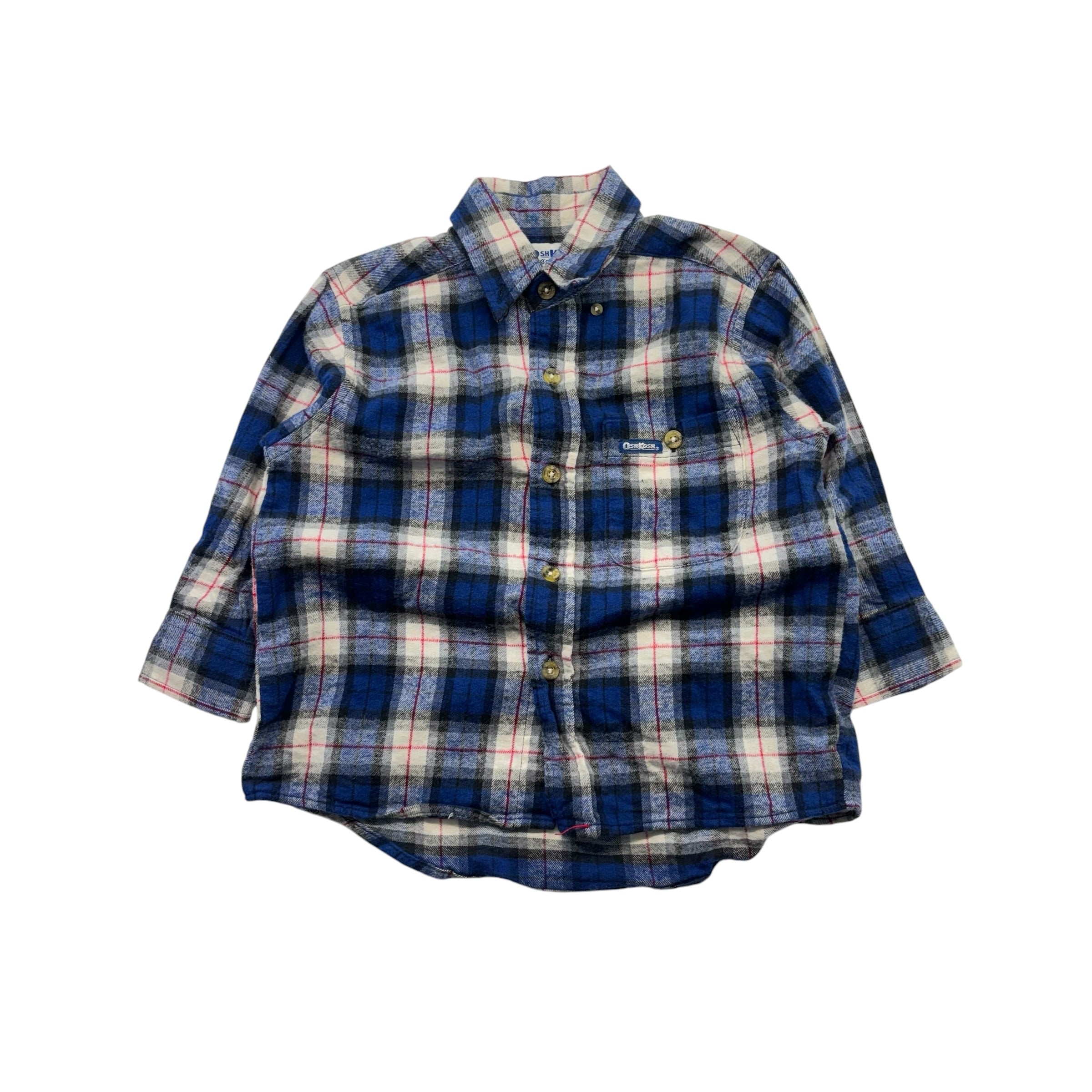Vintage Oshkosh Checkered Shirt (4T)