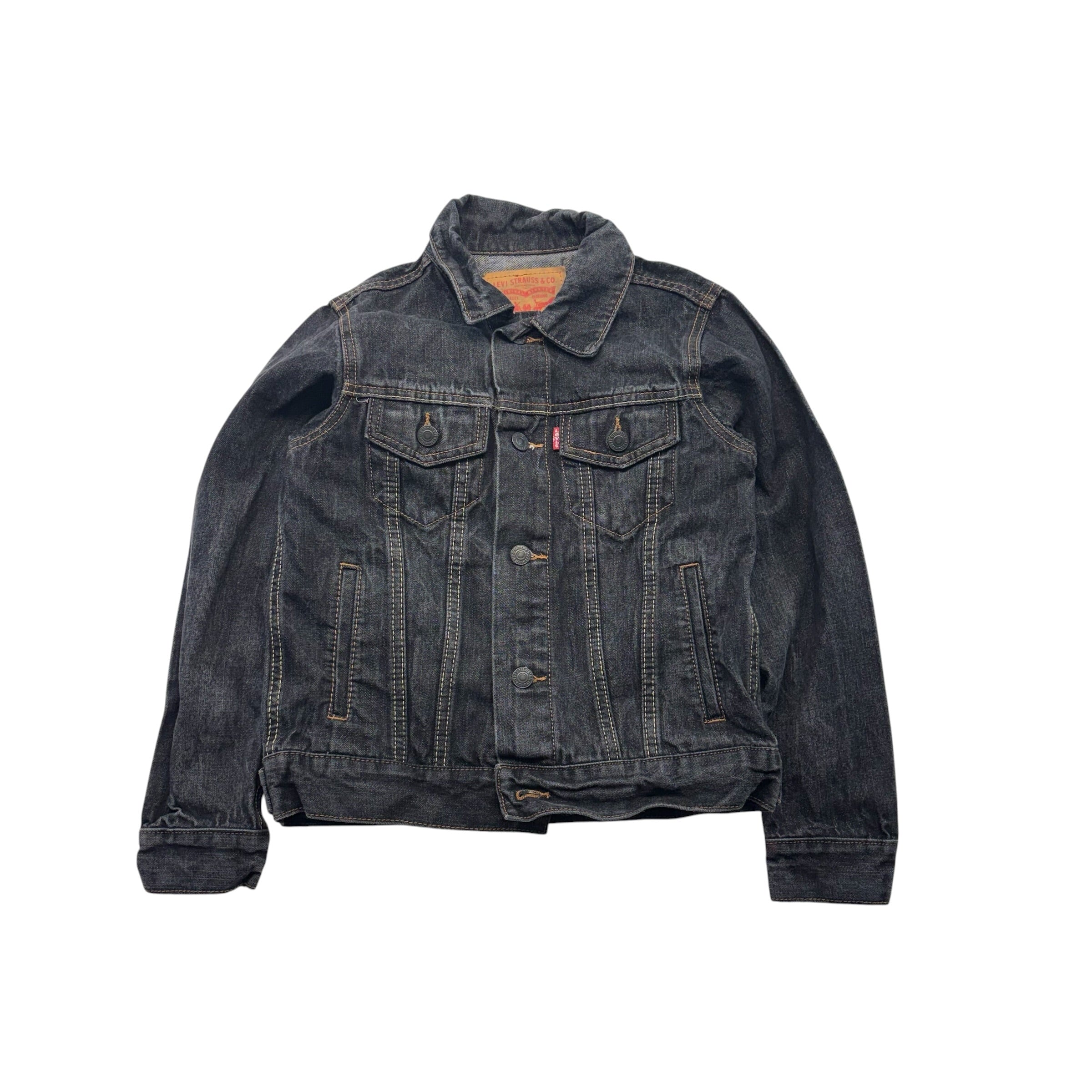 Levis Dark Wash Denim Jacket (8)