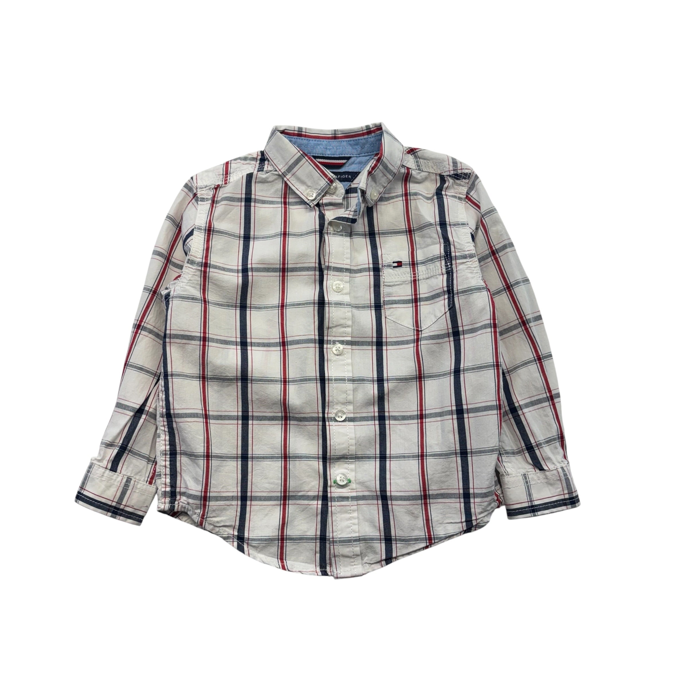 Tommy Hilfiger Checker Shirt (3T)