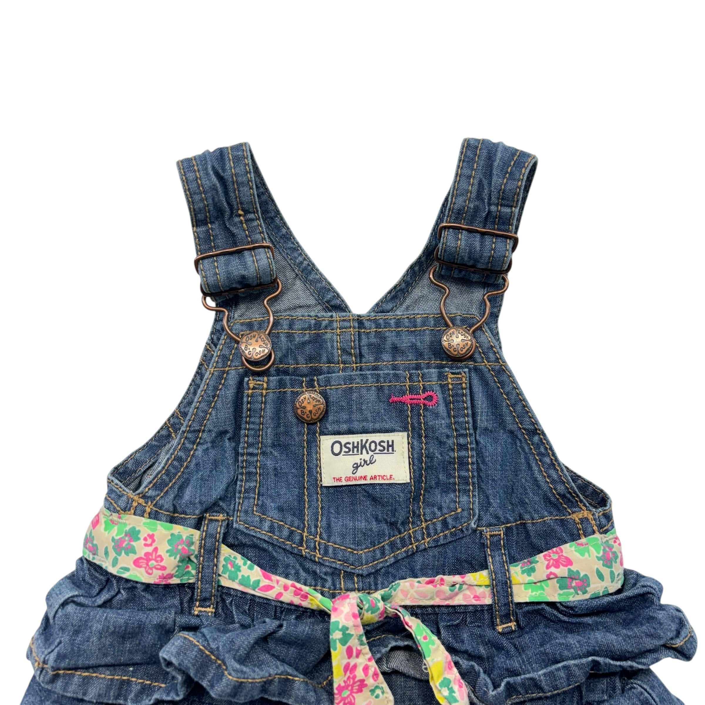 Oshkosh Denim Dress (9m)