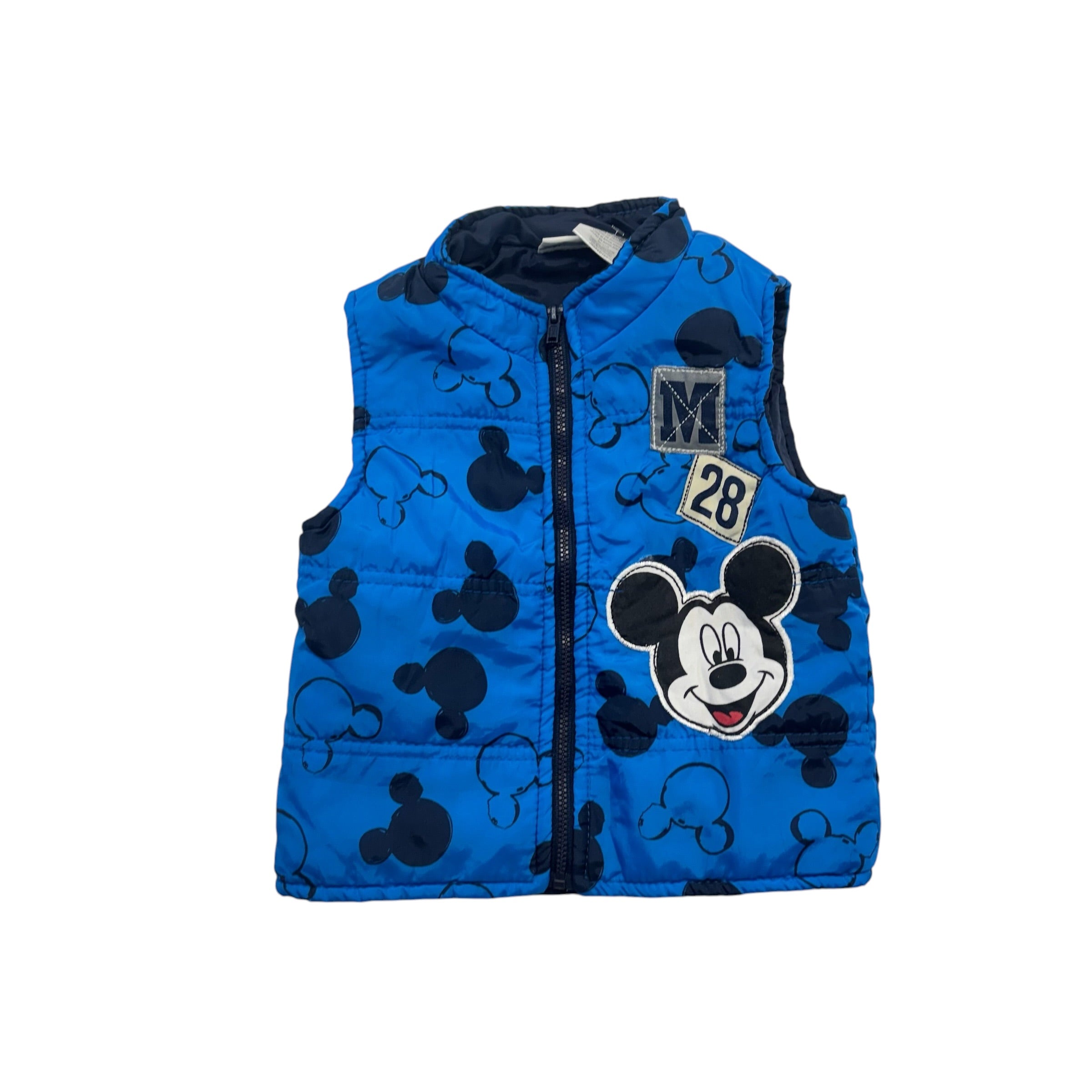Mickey Mouse Puffer Vest (2T)