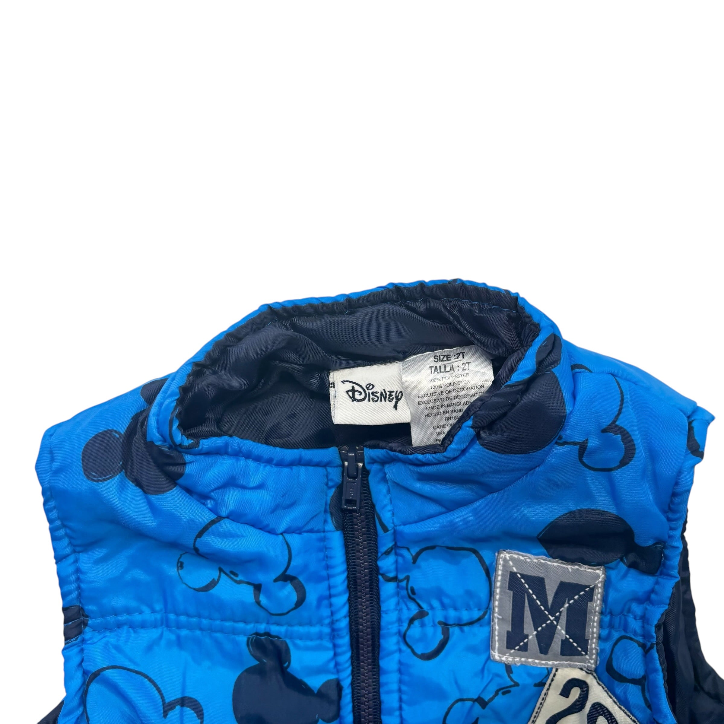 Mickey Mouse Puffer Vest (2T)