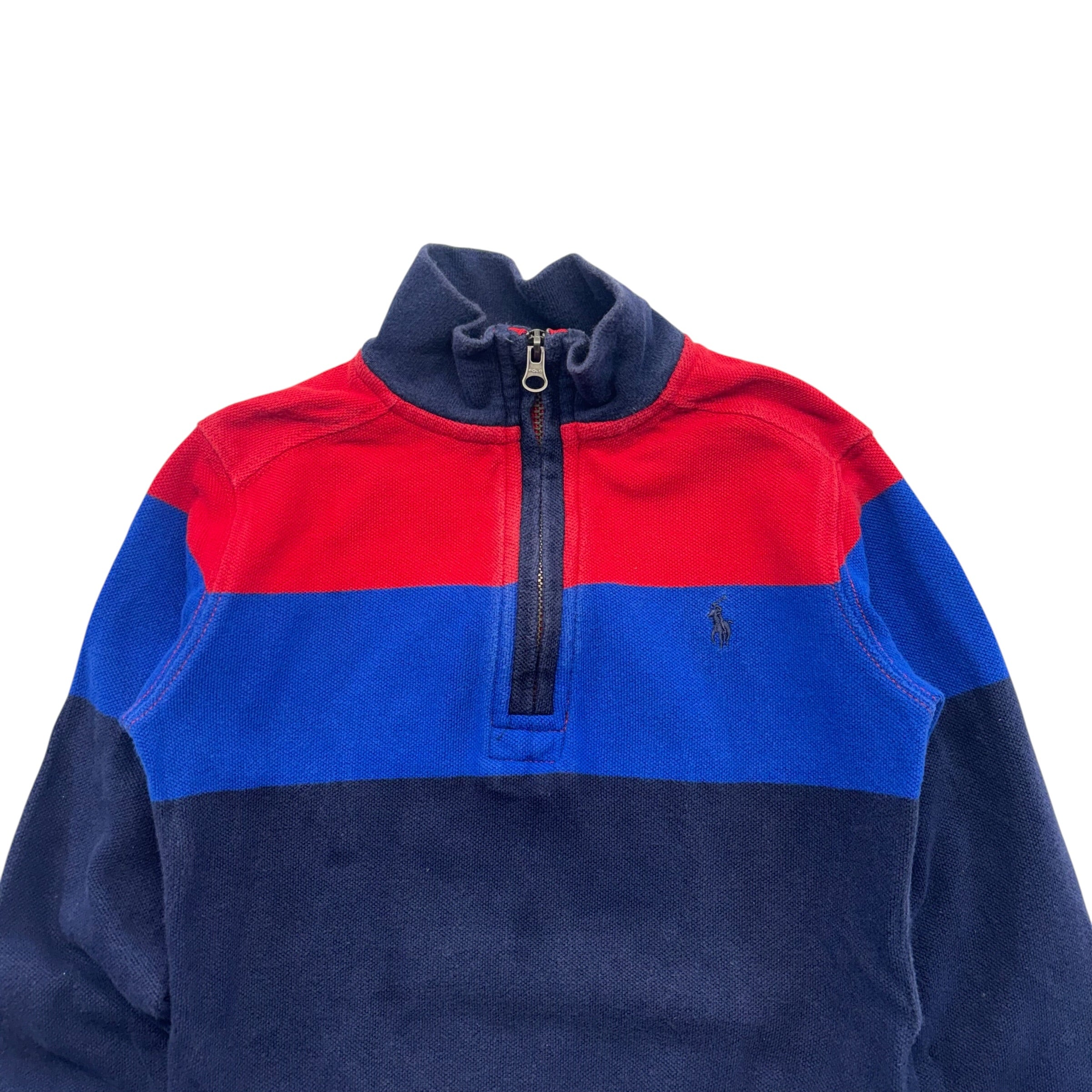 Ralph Lauren Quarter Zip Sweatshirt (3T)